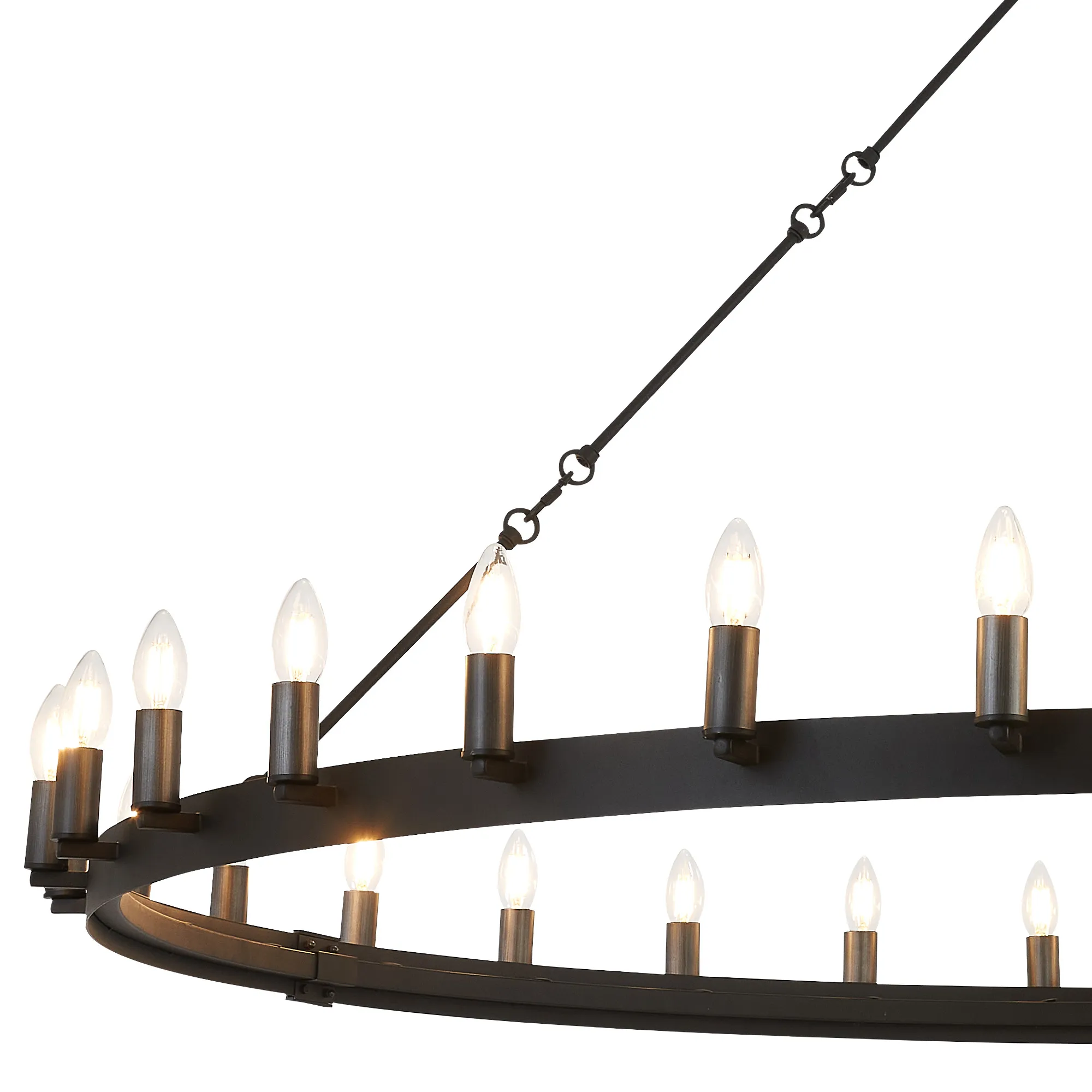Blare 24Lt/30Lt Chandelier - Various Finishes - Image 35
