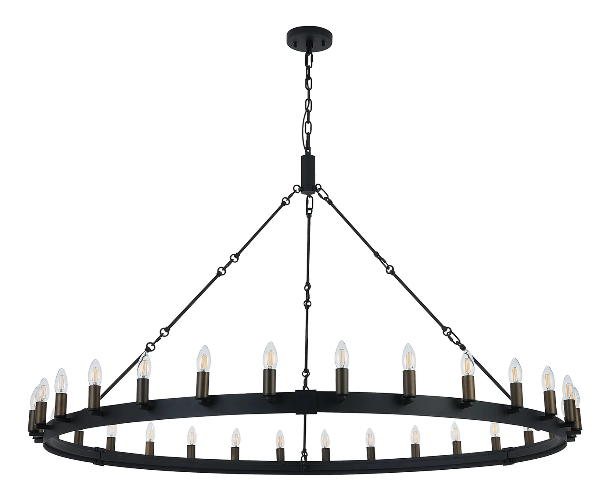 Blare 24Lt/30Lt Chandelier - Various Finishes - Image 36