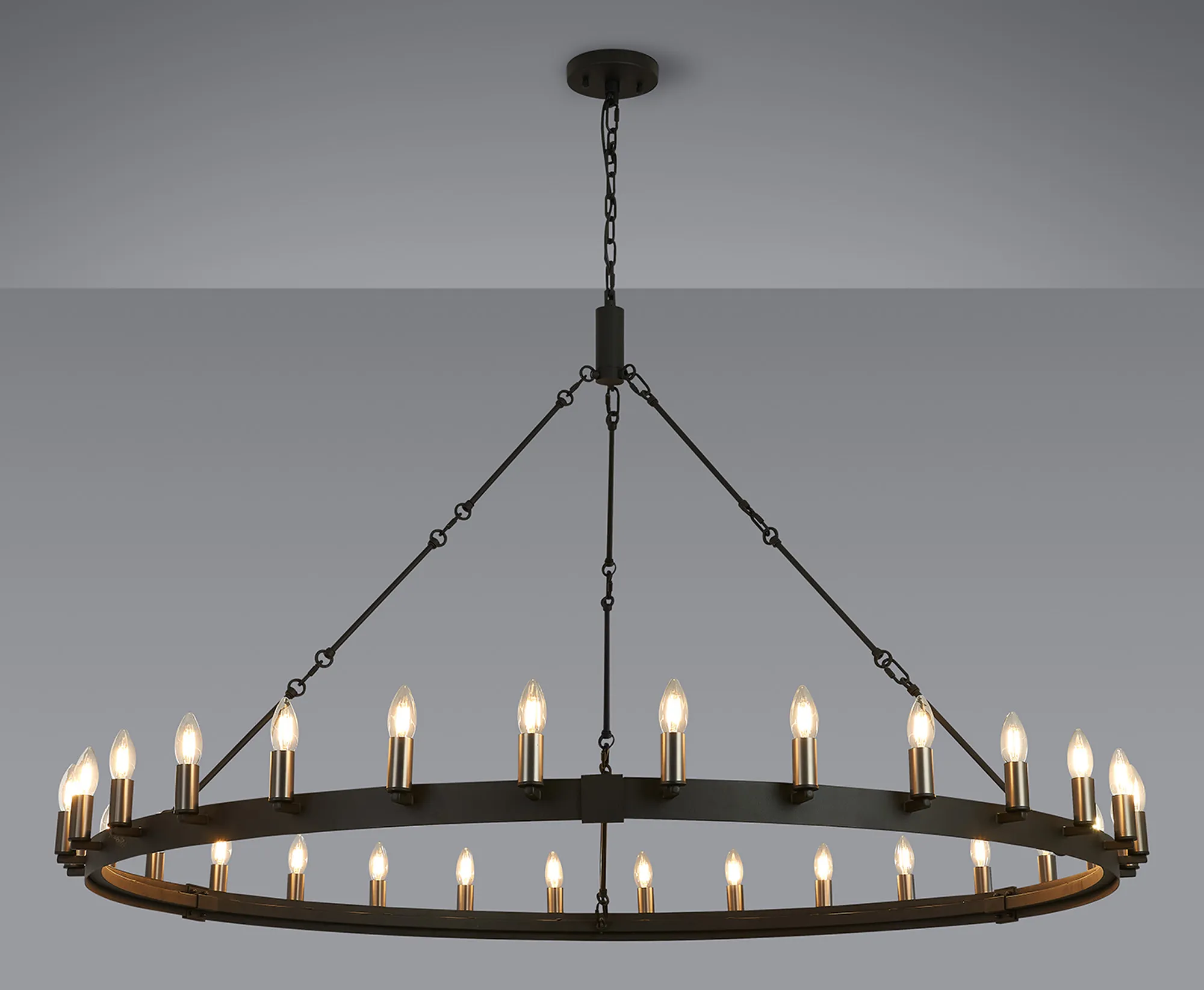Blare 24Lt/30Lt Chandelier - Various Finishes - Image 37