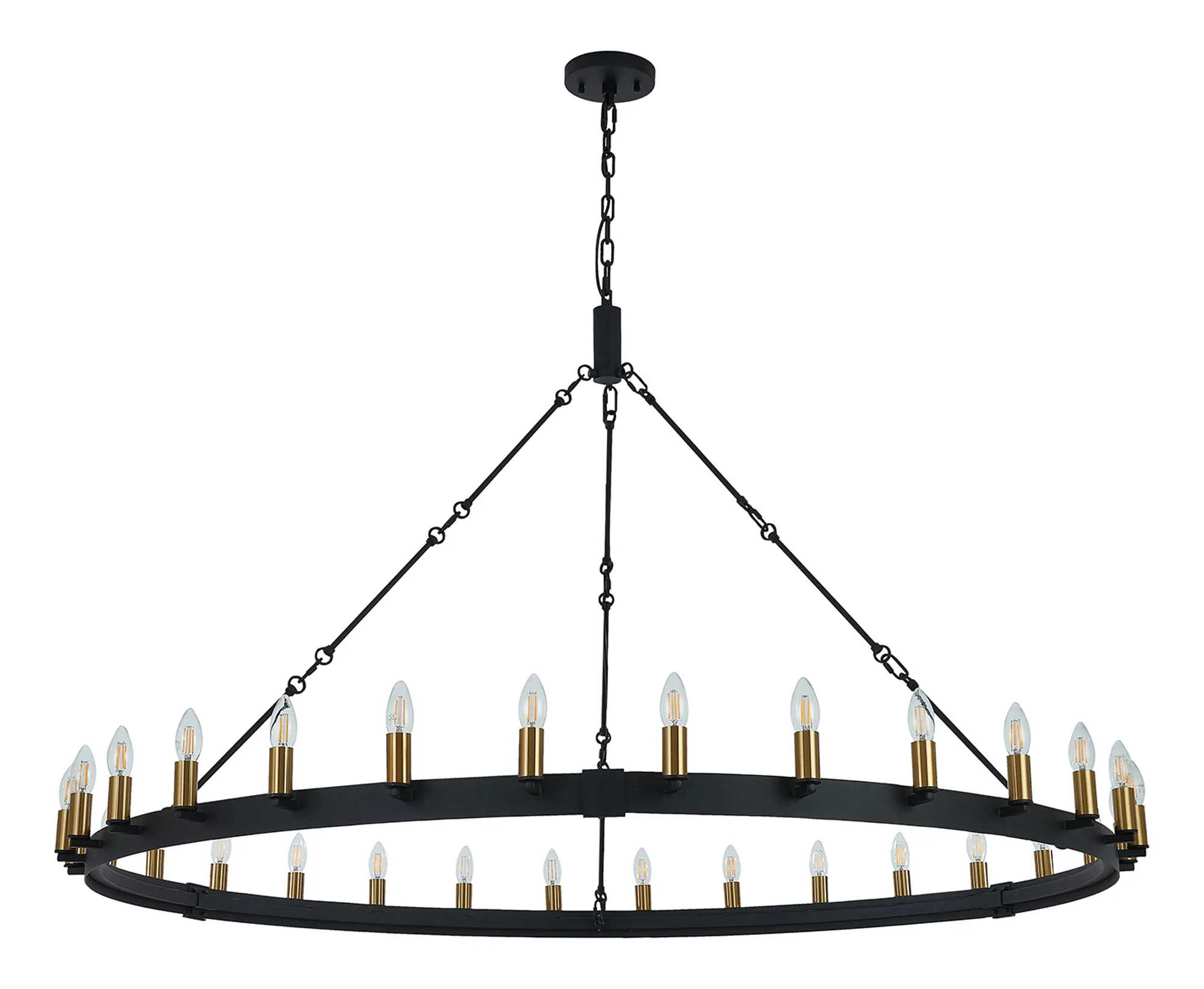 Blare 24Lt/30Lt Chandelier - Various Finishes - Image 38