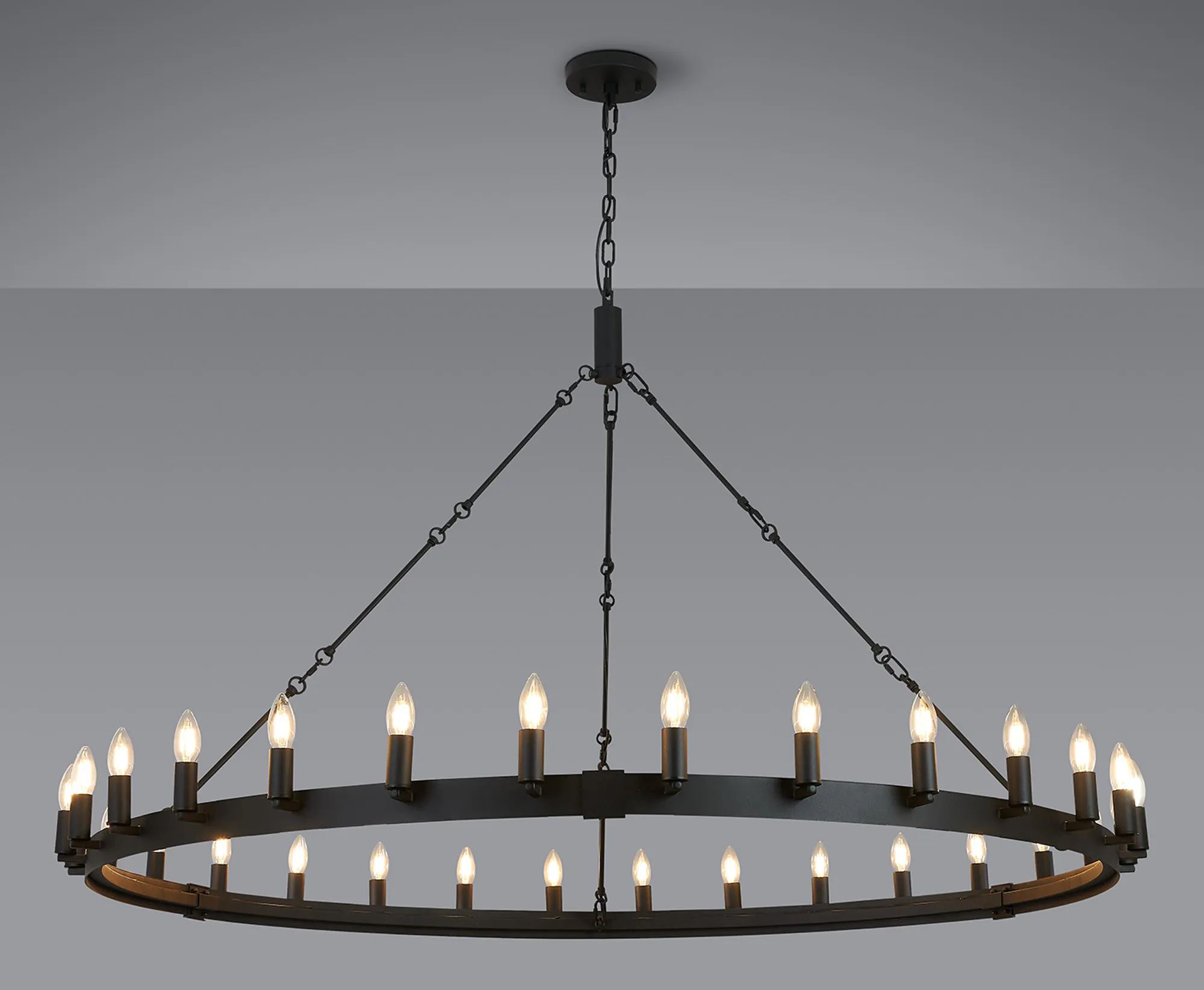 Blare 24Lt/30Lt Chandelier - Various Finishes - Image 40
