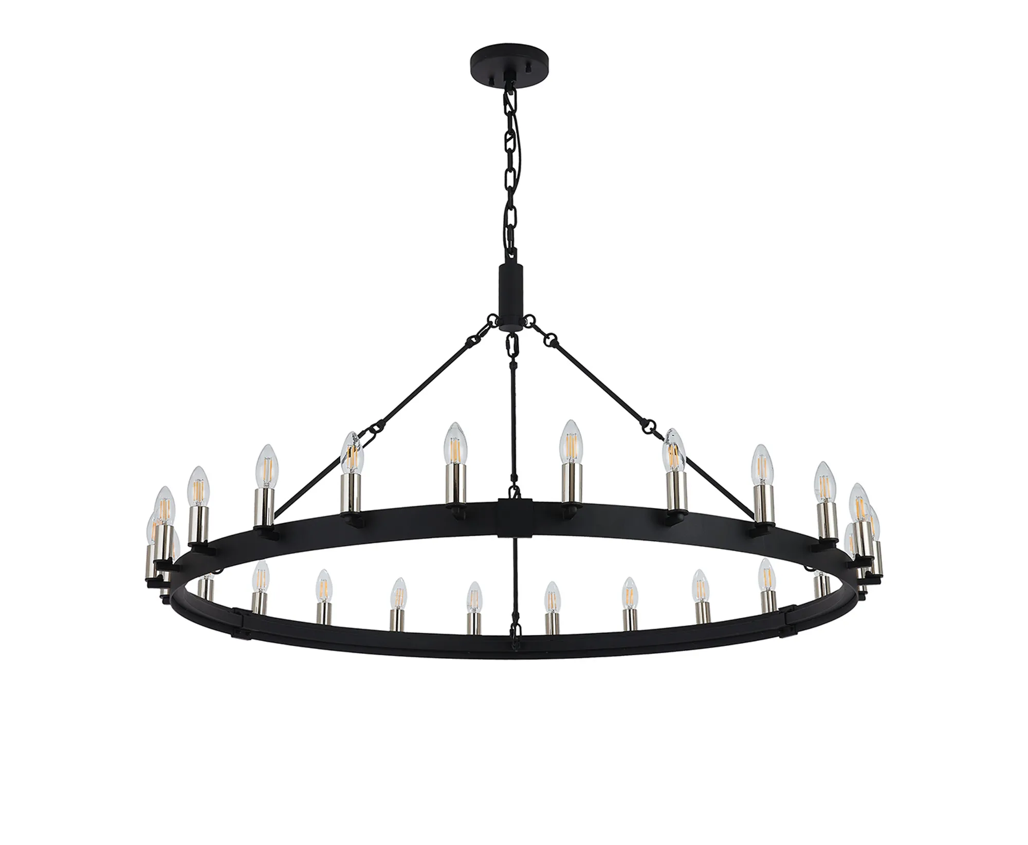 Blare 24Lt/30Lt Chandelier - Various Finishes - Image 6