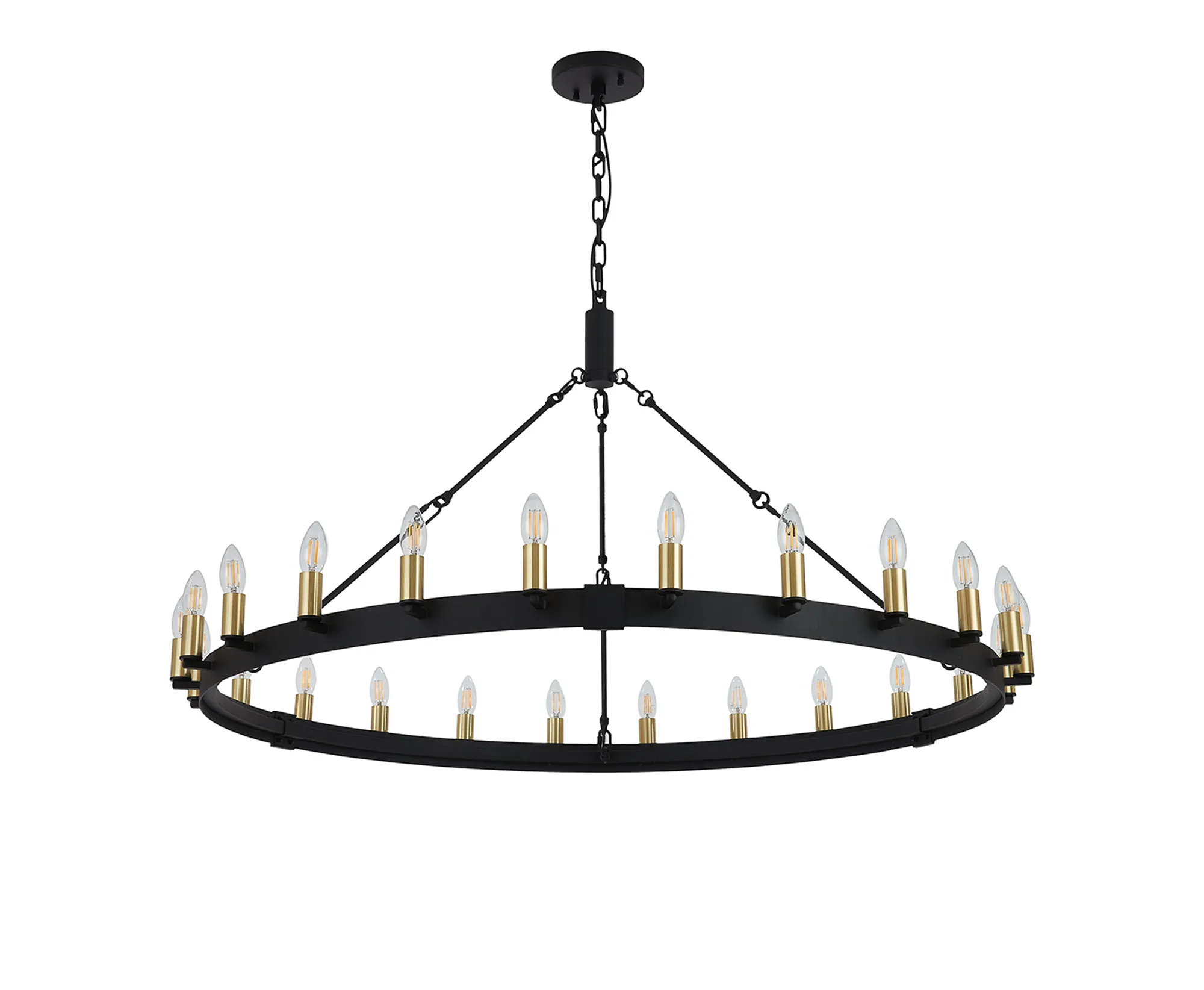 Blare 24Lt/30Lt Chandelier - Various Finishes - Image 7
