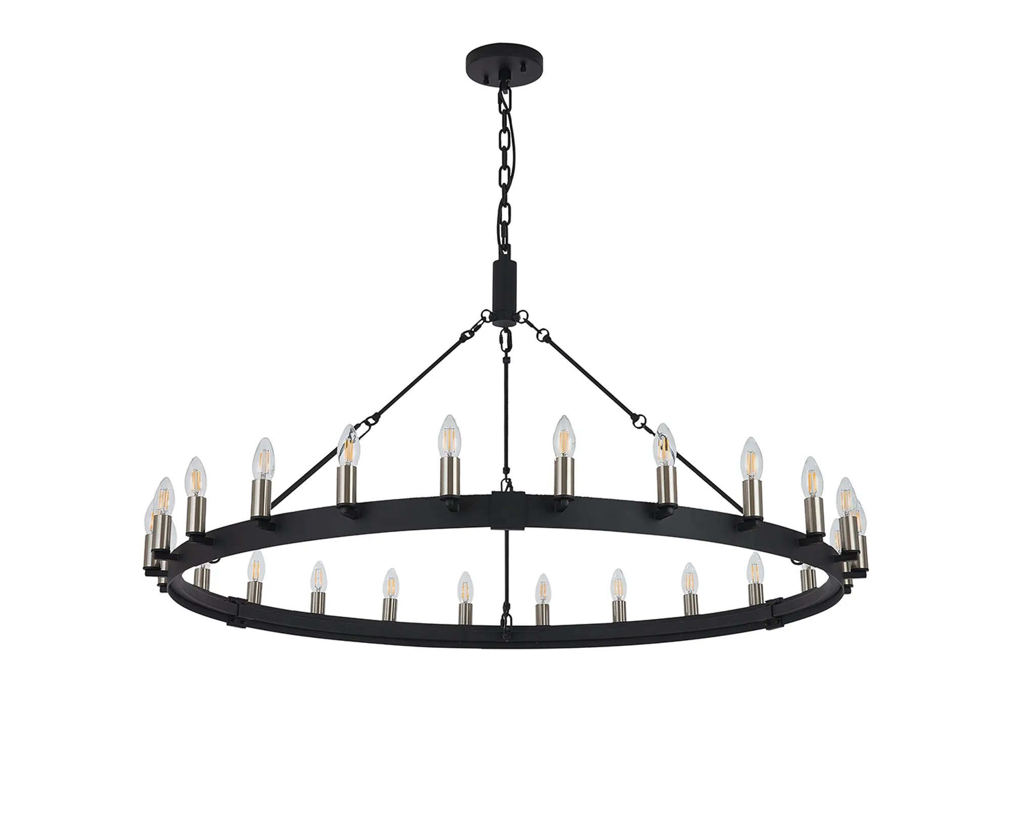 Blare 24Lt/30Lt Chandelier - Various Finishes - Image 8