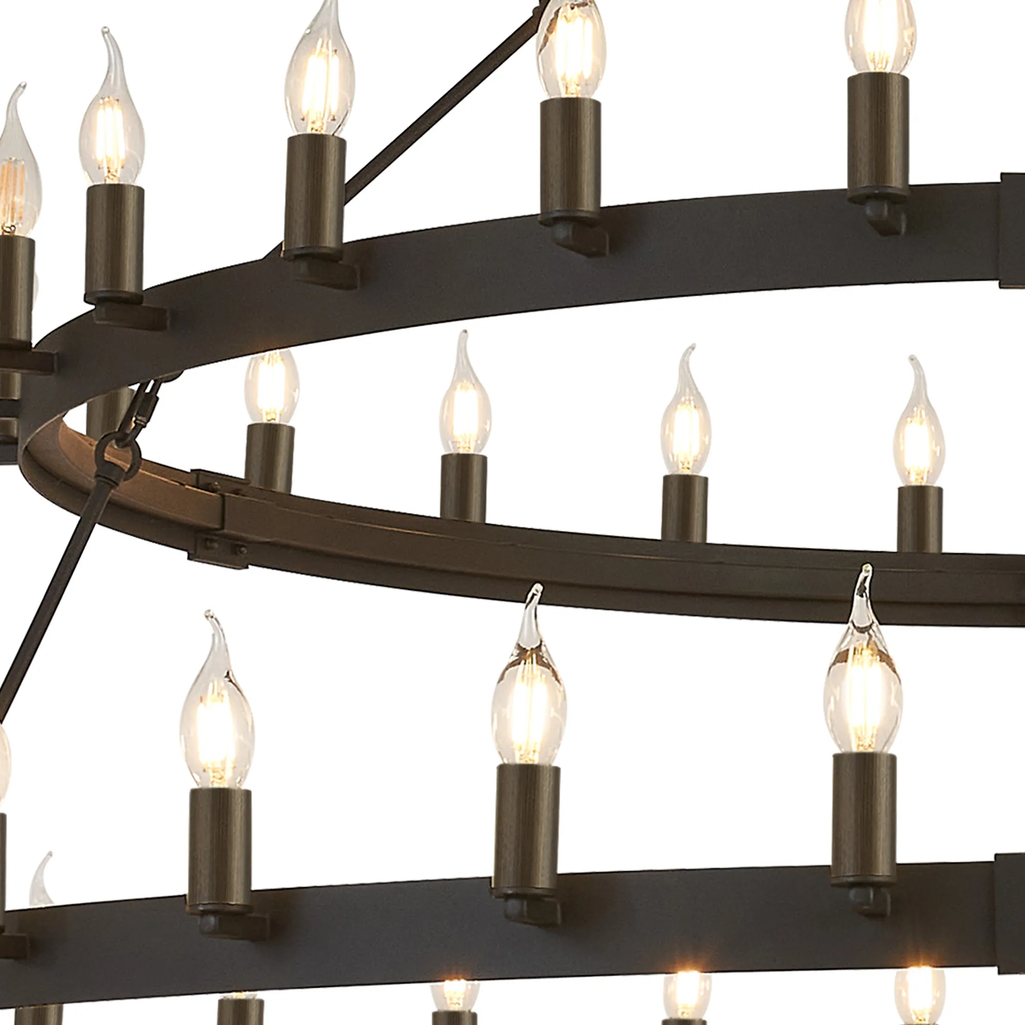 Blare 78/84 Light Chandelier- Various Finishes - Image 15