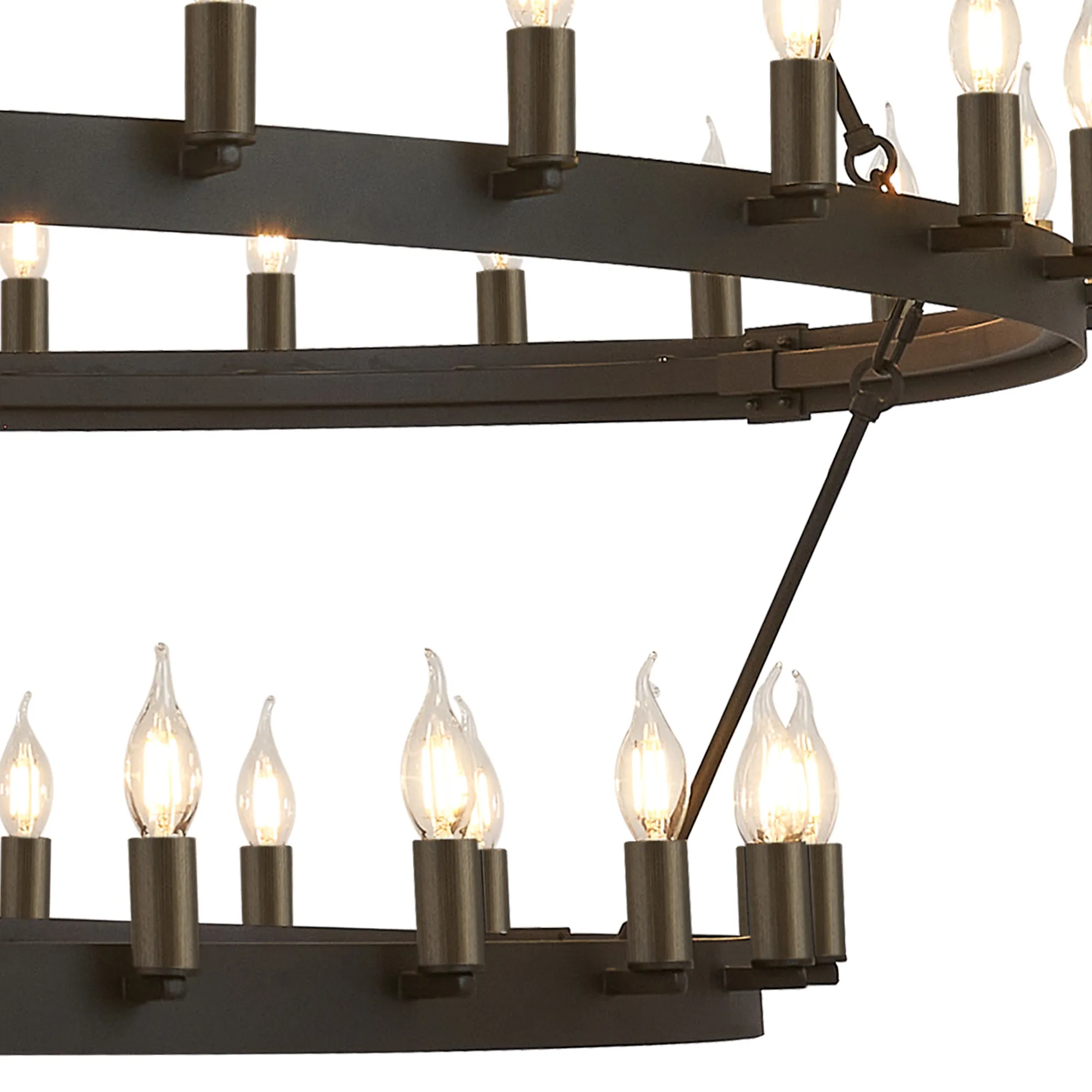Blare 78/84 Light Chandelier- Various Finishes - Image 16