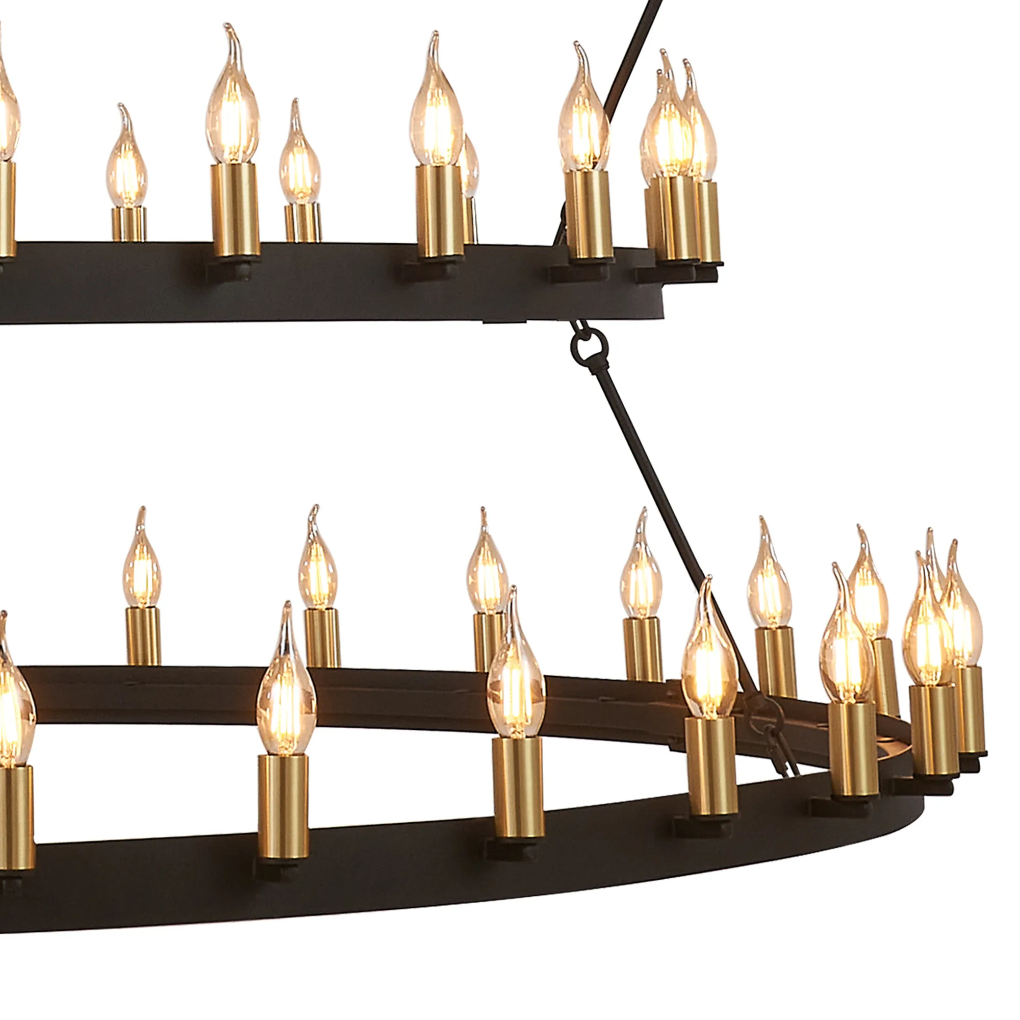 Blare 78/84 Light Chandelier- Various Finishes - Image 2
