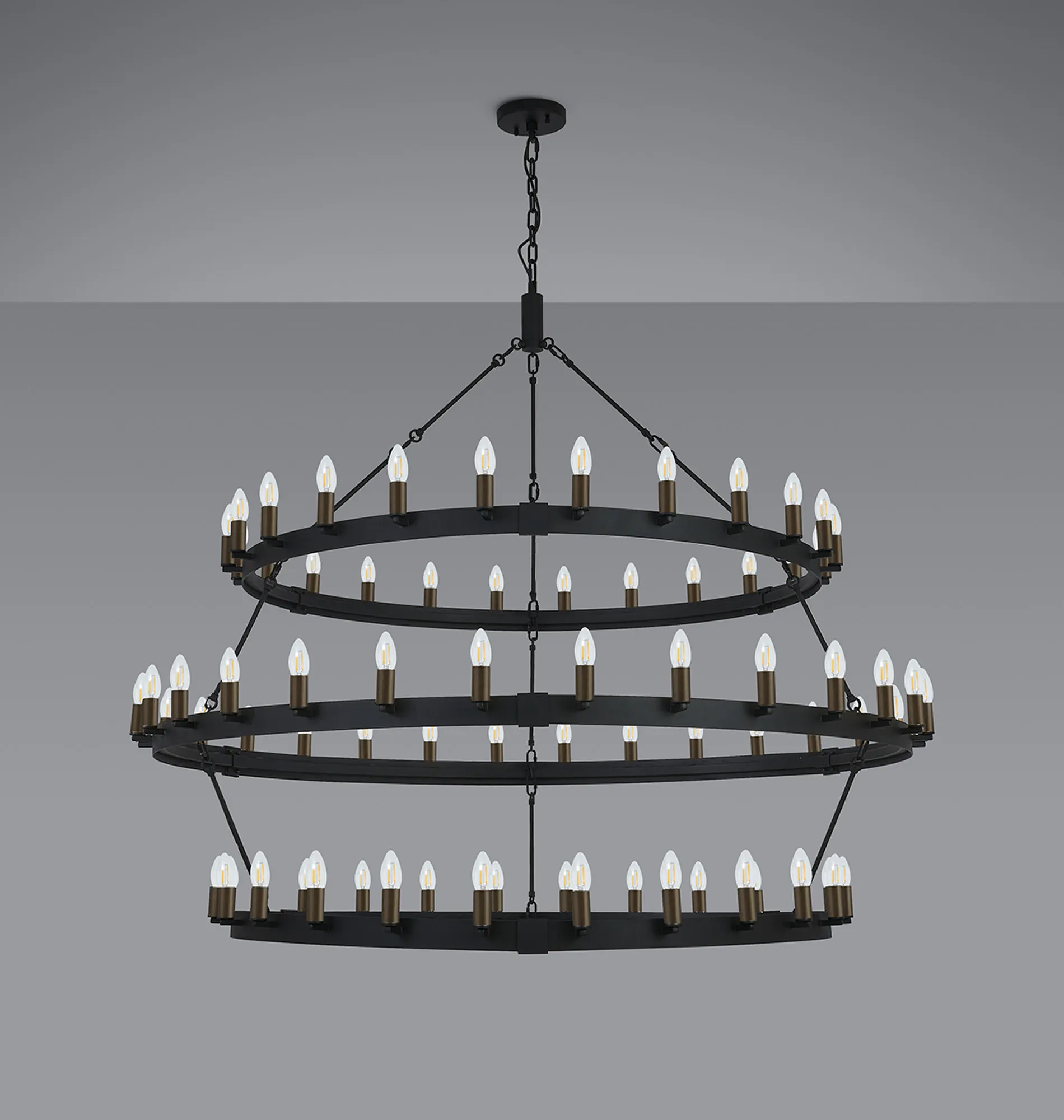 Blare 78/84 Light Chandelier- Various Finishes - Image 21