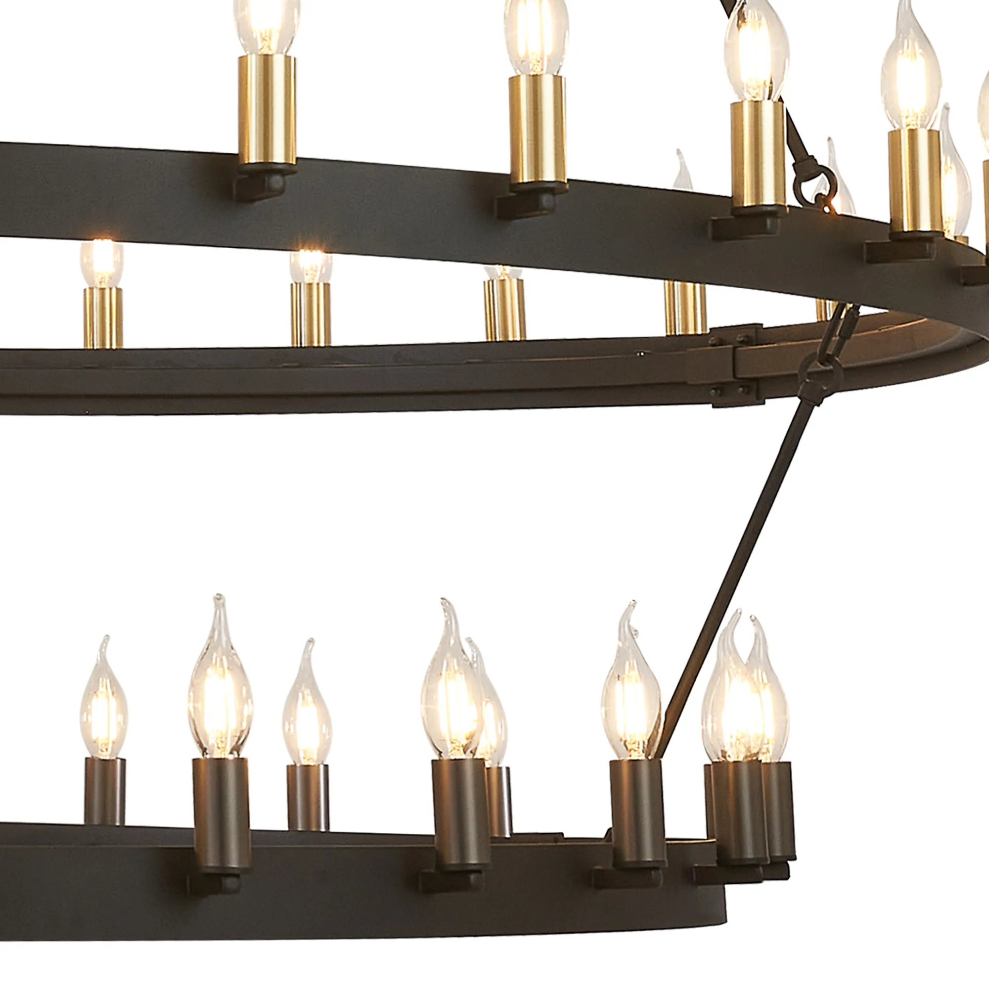 Blare 78/84 Light Chandelier- Various Finishes - Image 6