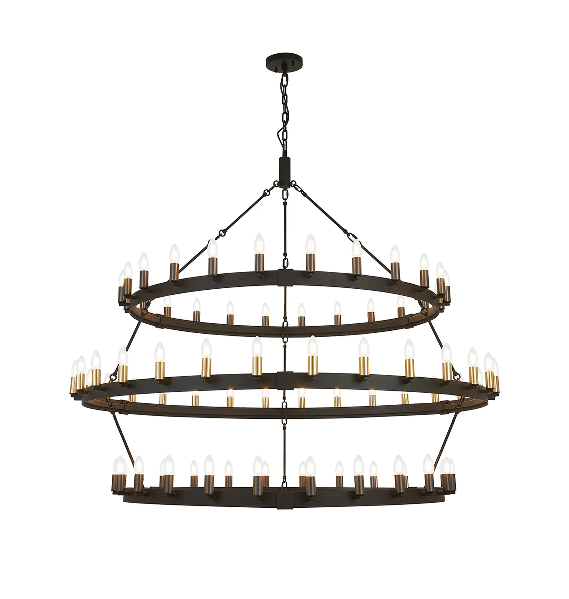 Blare 78/84 Light Chandelier- Various Finishes - Image 7