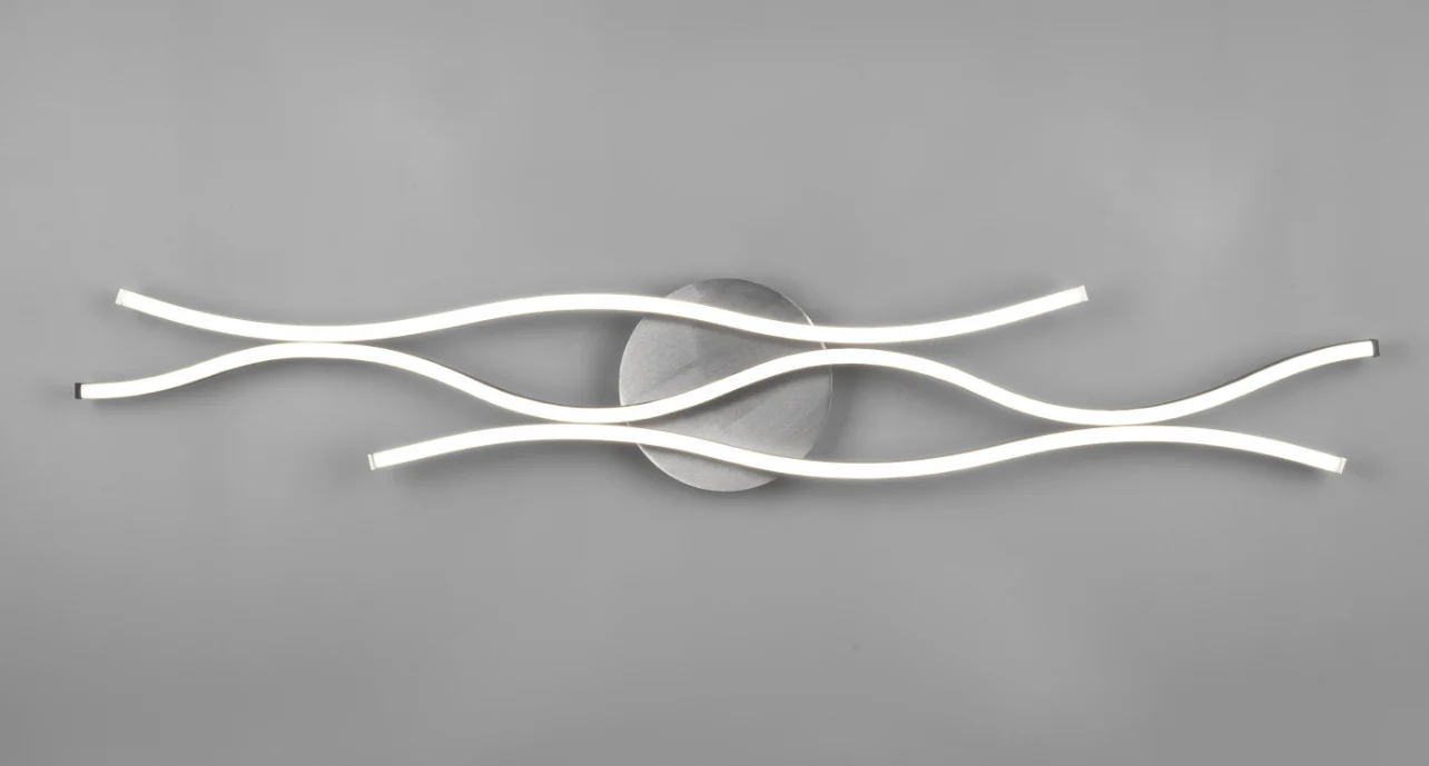 Blaze Ceiling Light Brushed Aluminium / Matt Brass Finish - Image 3