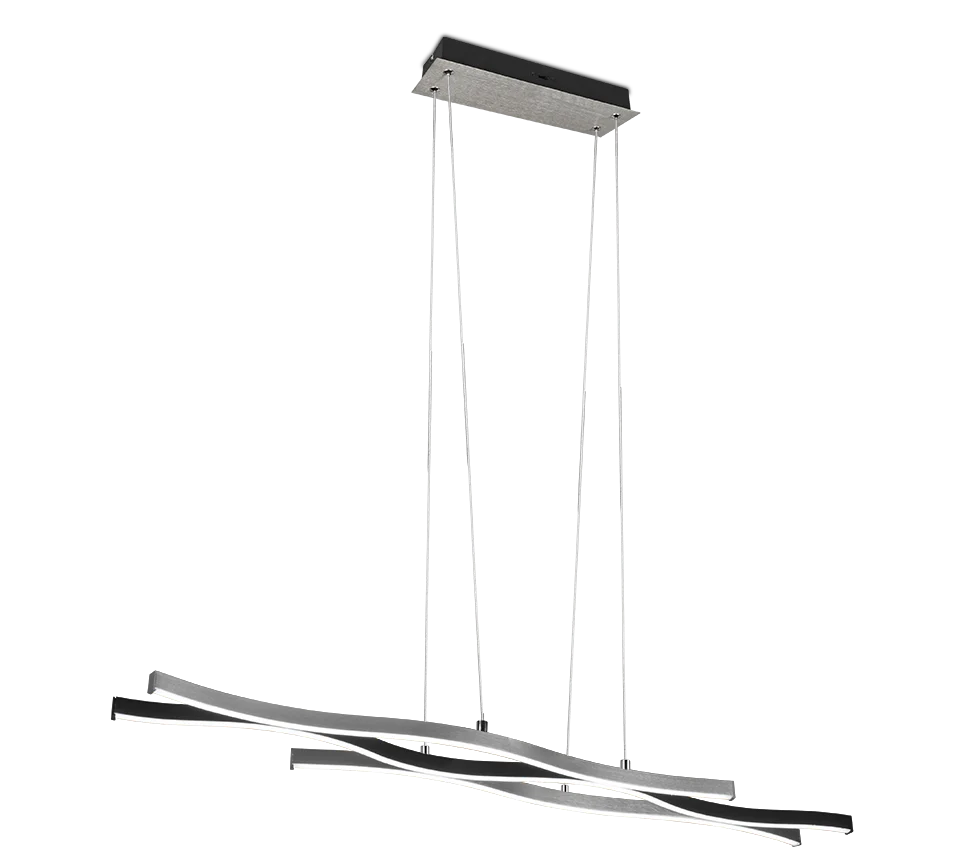 Blaze LED Linear Pendant - Brass/Aluminium - Image 6