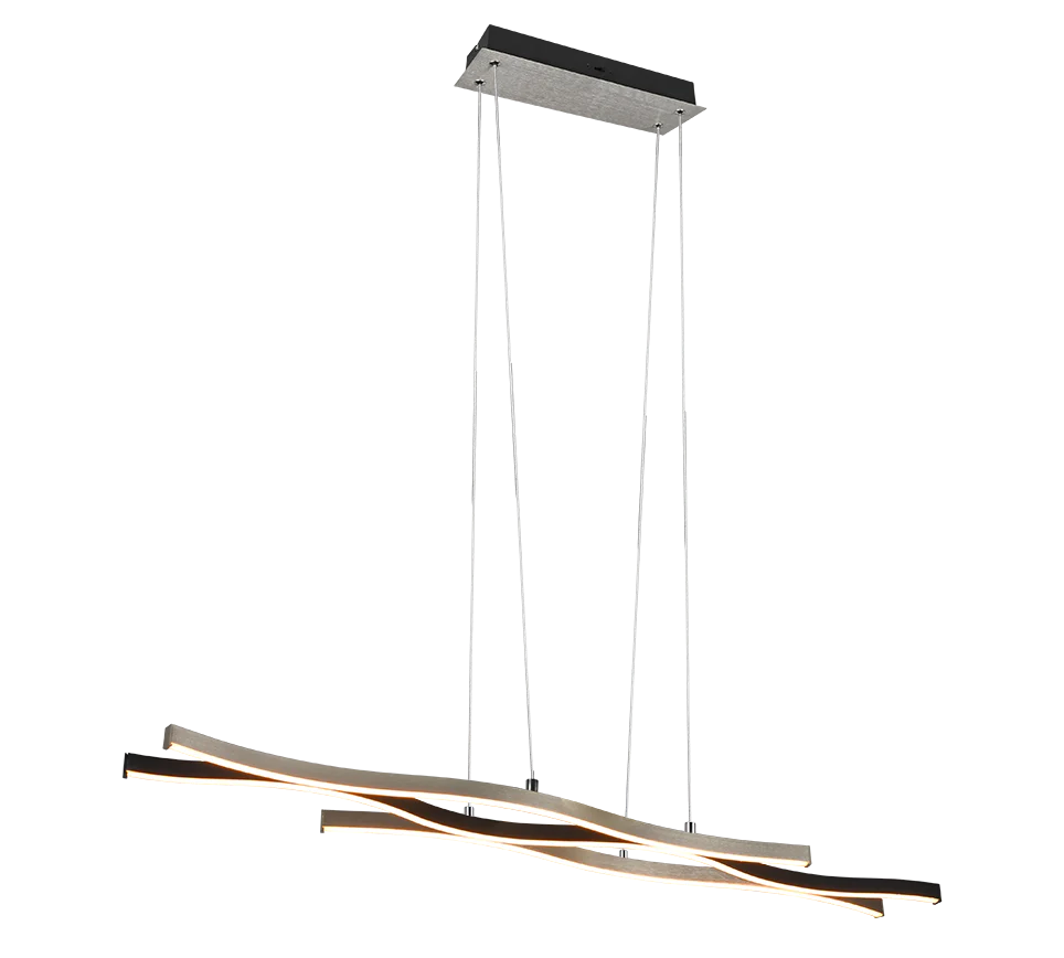 Blaze LED Linear Pendant - Brass/Aluminium - Image 7