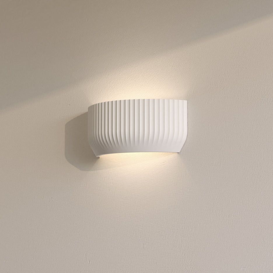 Blend Plaster Wall Light Fixture - Image 4