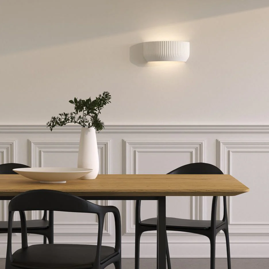 Blend Plaster Wall Light Fixture - Image 5