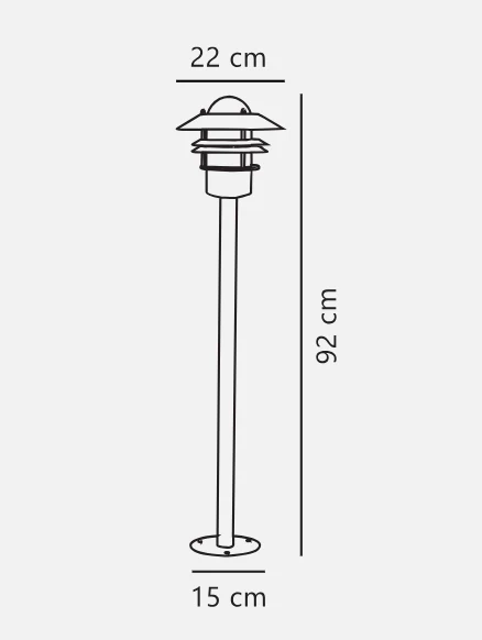 Blokhus Garden light- Copper/ Galvanized - Image 6