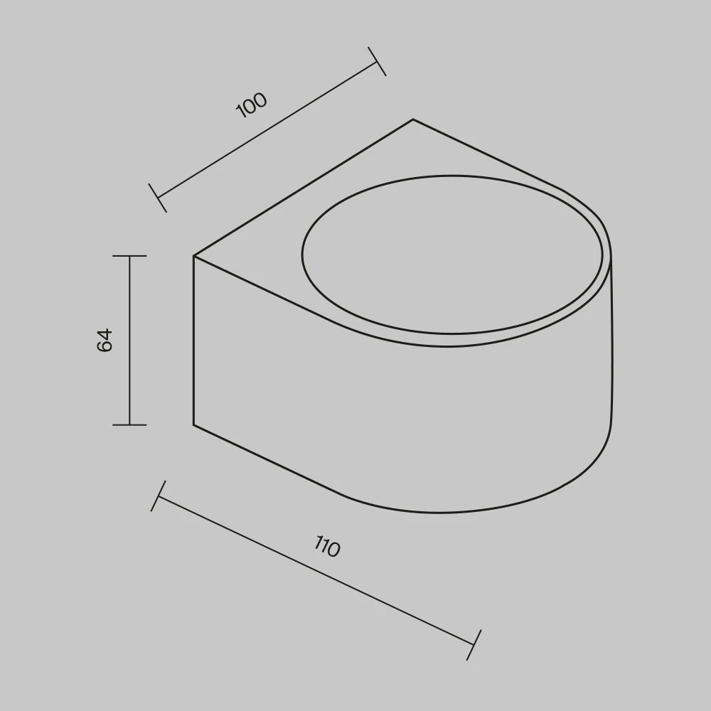 Blow Outdoor Up/Down IP54 3000K LED Light - Image 4