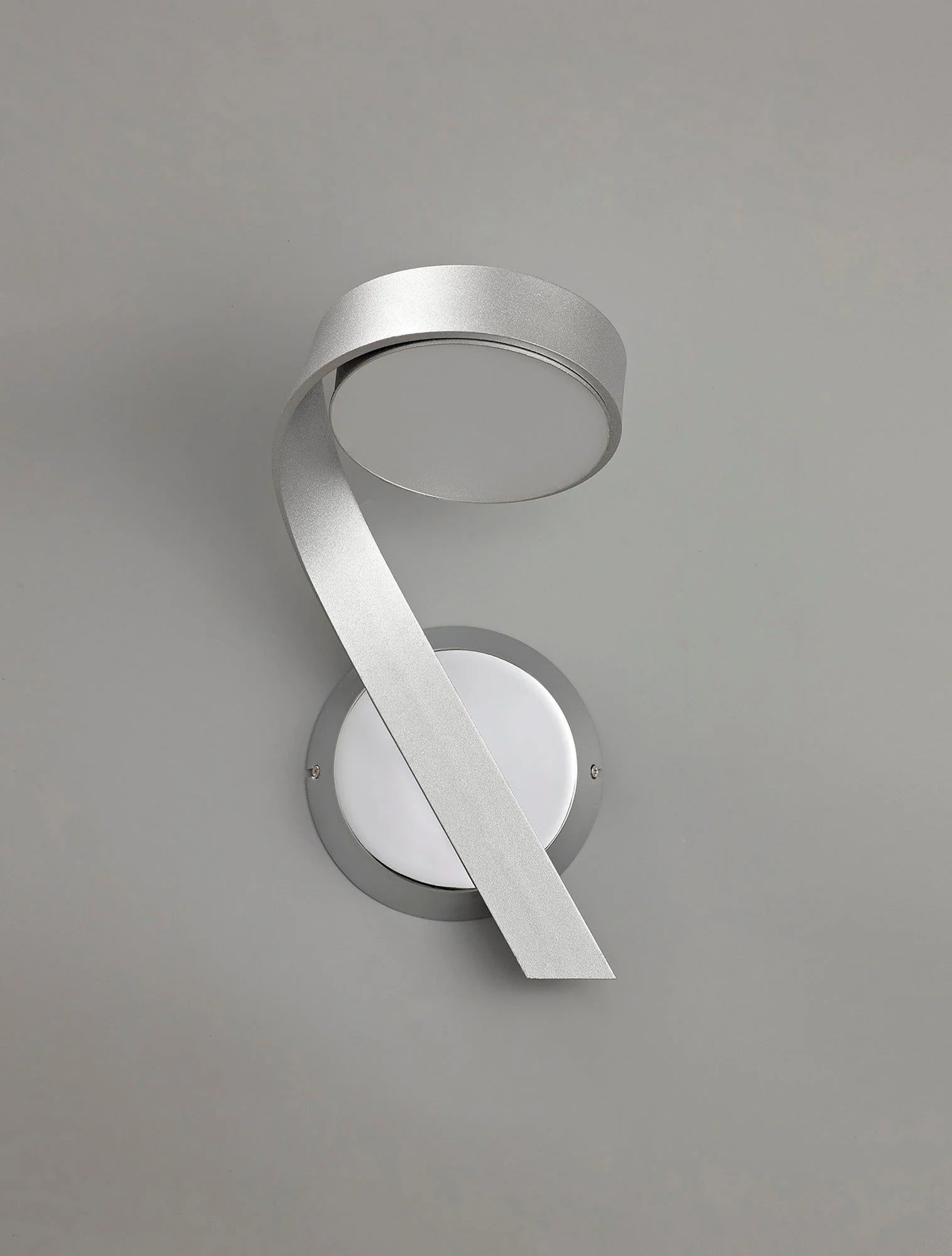 Blush Wall Lamp Right Switched/Left Switched, 1 x 10W LED, 3000K, 800lm, 3yrs Warranty - Silver & Polished Chrome IP20 - Image 3