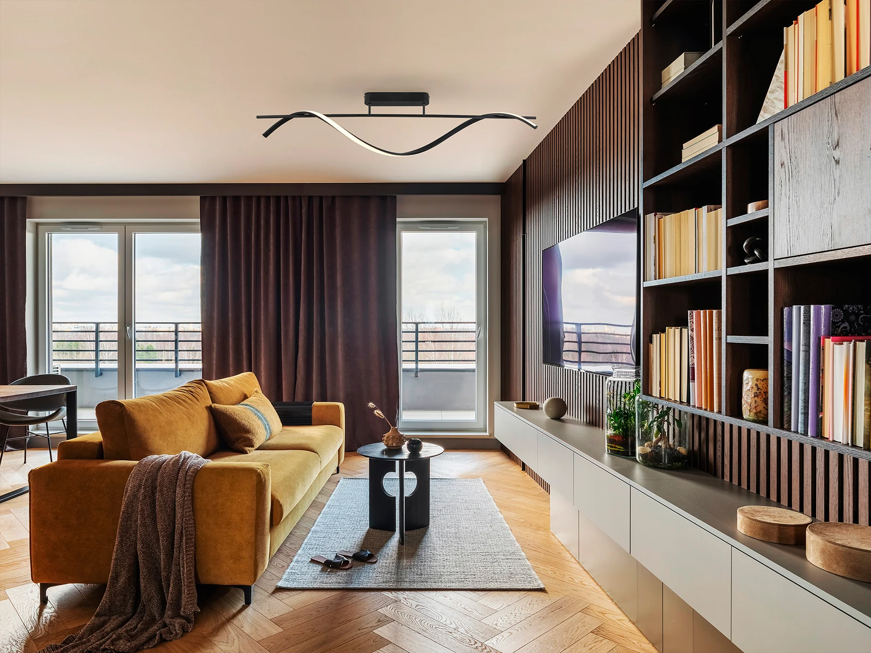 Boa LED Flush Ceiling Light - Image 2
