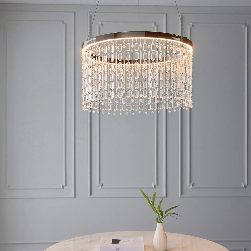 Boleyn LED Crystal Pendant - Image 2