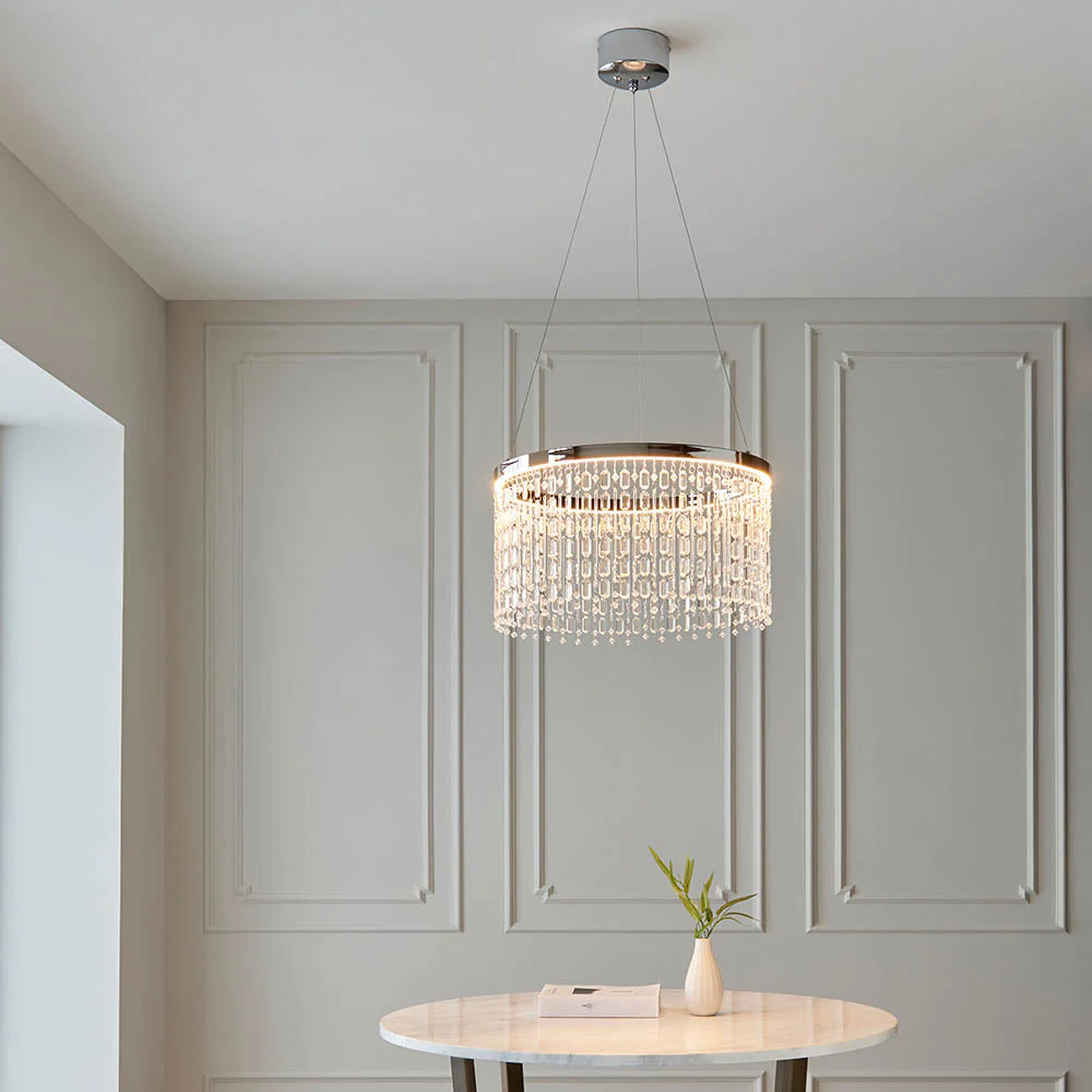 Boleyn LED Crystal Pendant - Image 3