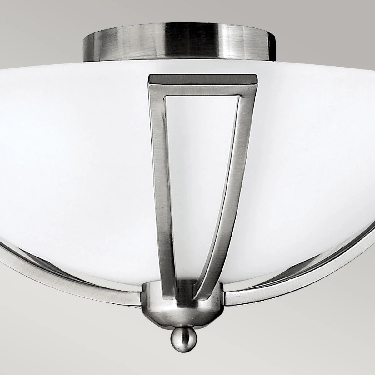 Bolla 2 Light Flush - Brushed Nickel - Image 2