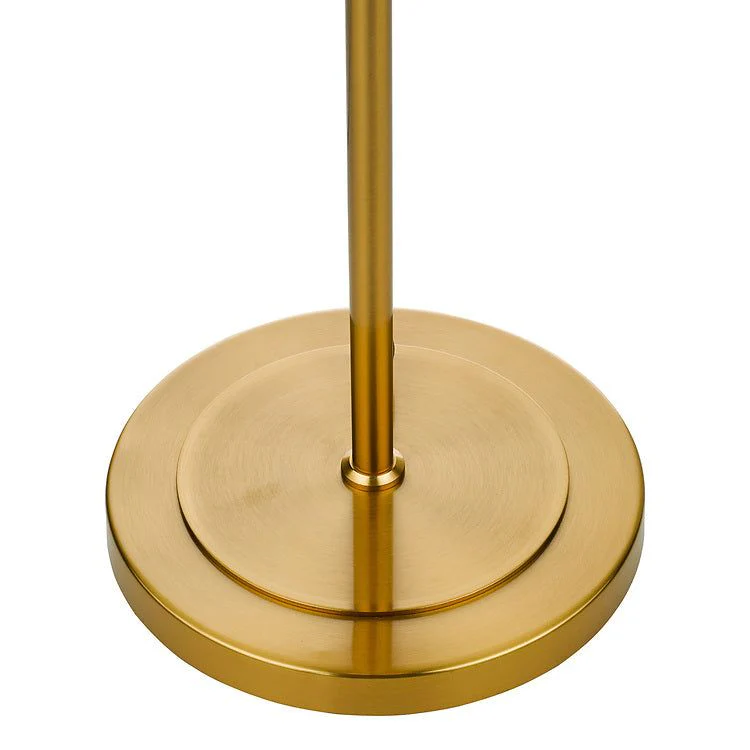 Bombazine 2 Light Table Lamp - Natural Brass & Opal Glass IP20 - Image 4