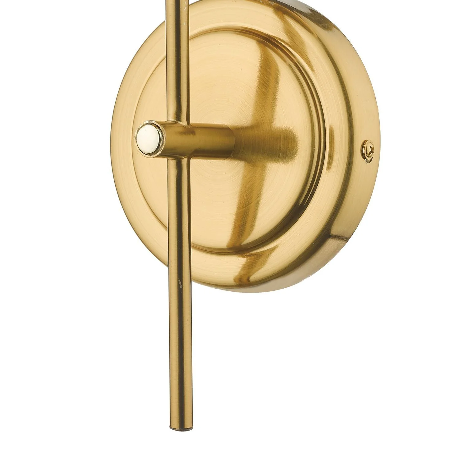 Bombazine Wall Light - Natural Brass & Opal Glass - Image 6