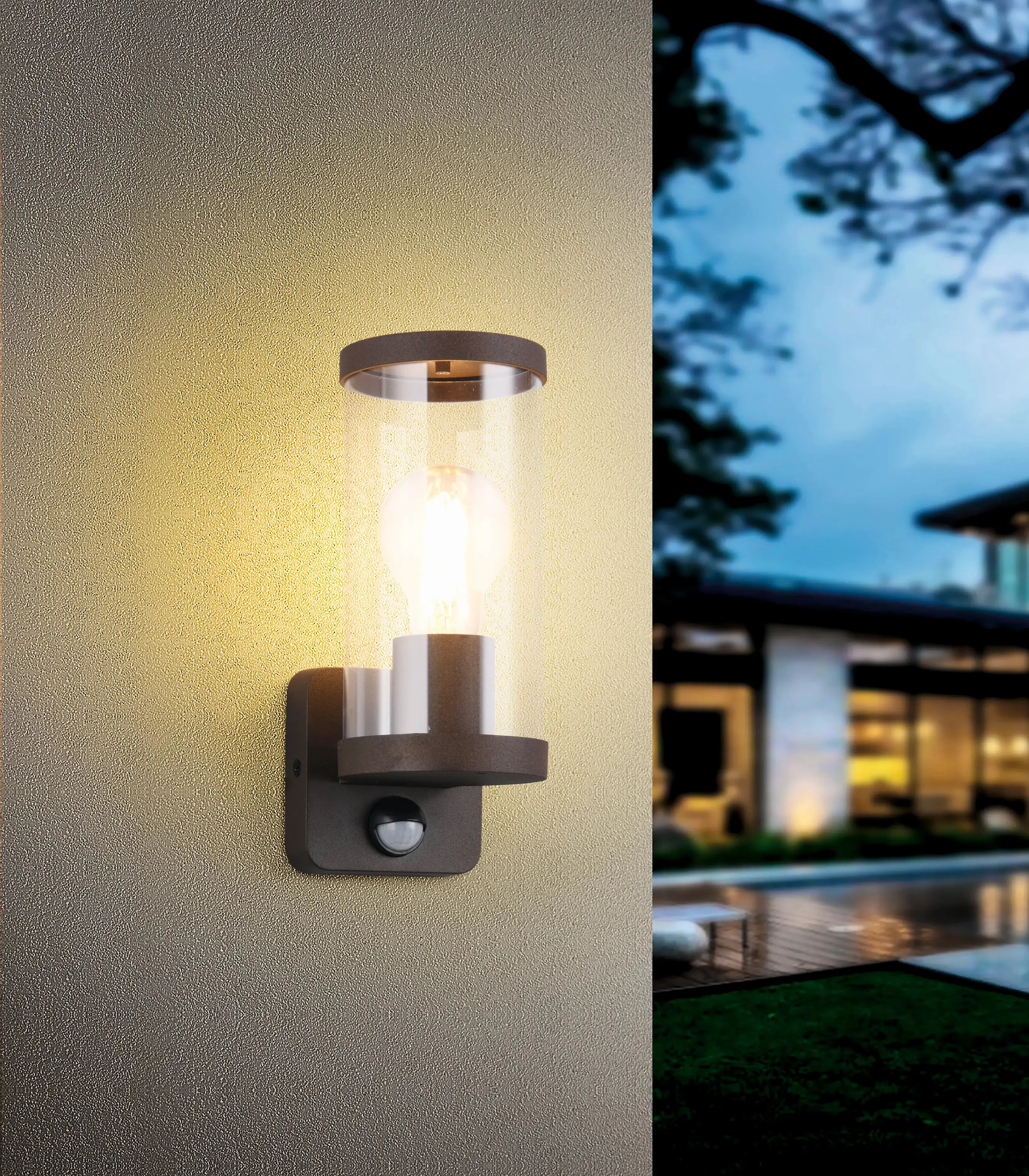 BONITO PIR Outdoor Wall Light IP44 Motion Sensor - Image 4