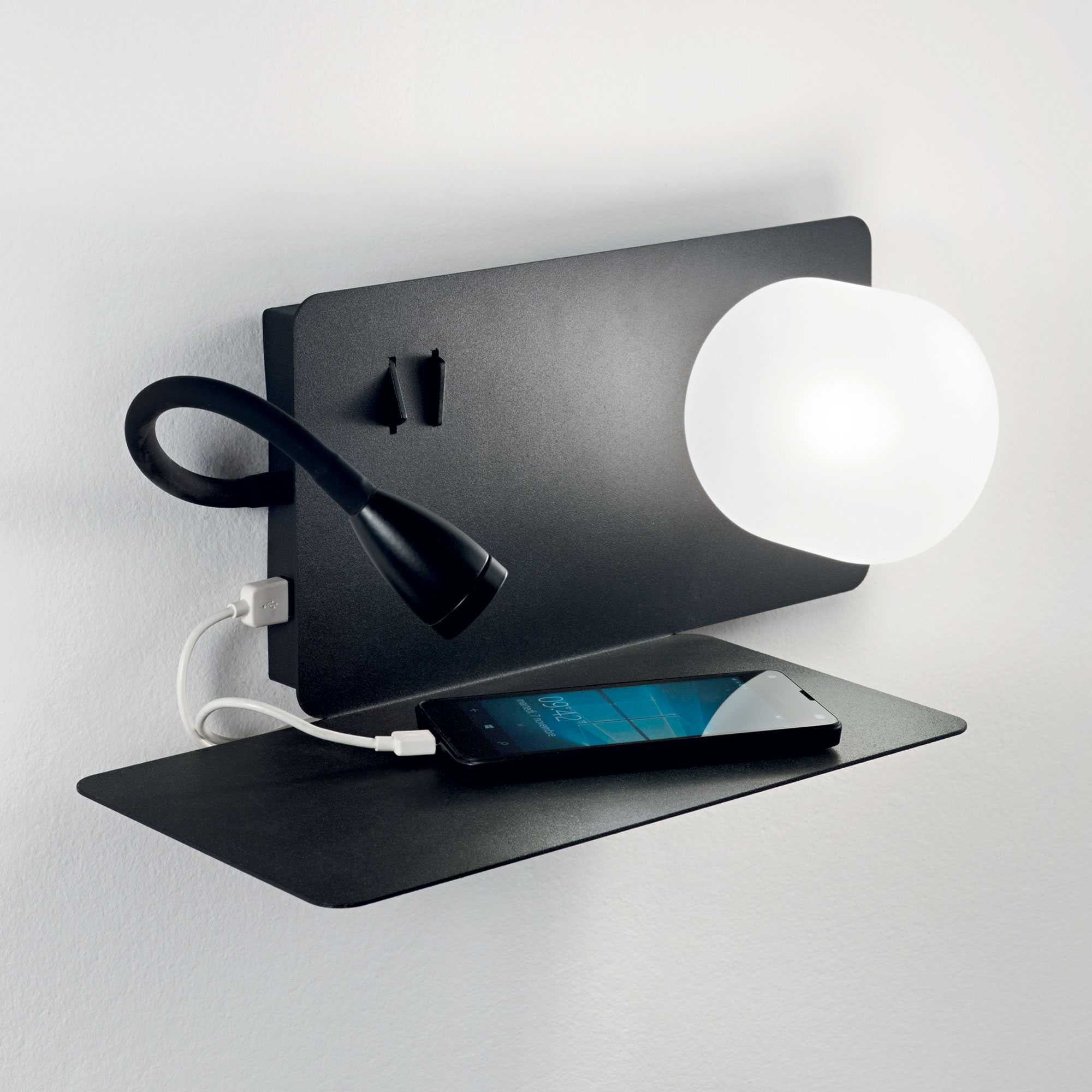 Book Wall light Lelft/Right - White Finish - Image 3