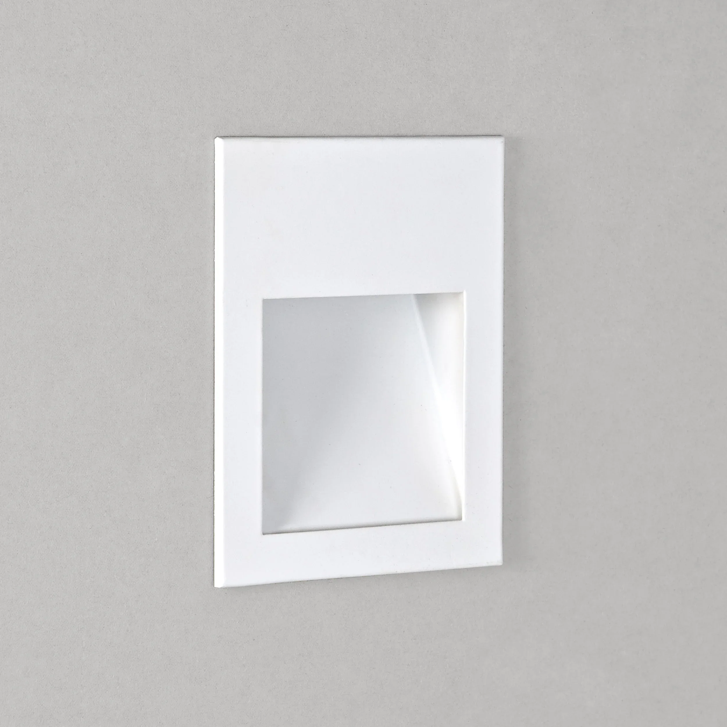 Borgo Recessed Wall Light Integrated LED IP65 Various Types - Matt White Finish - Image 15