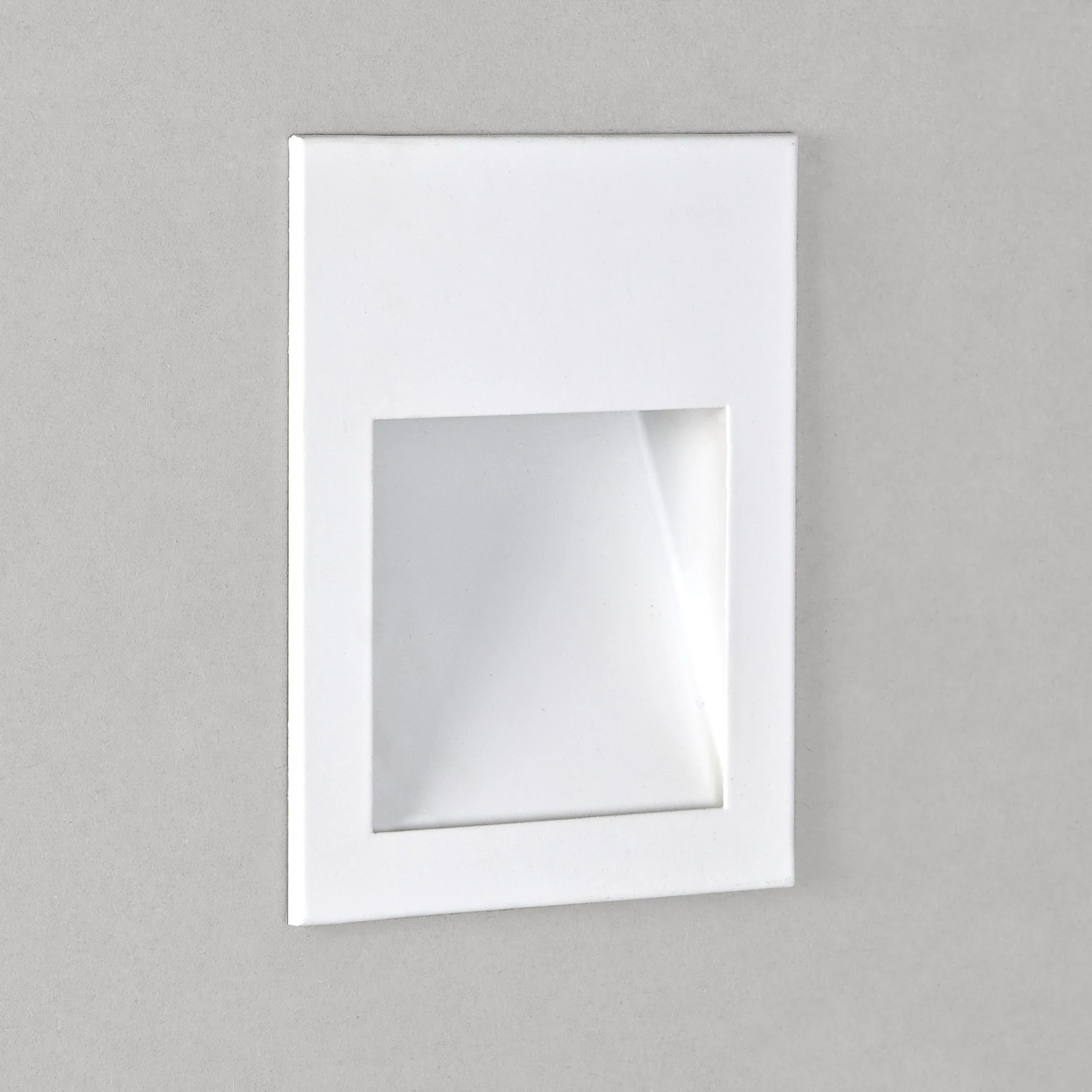 Borgo Recessed Wall Light Integrated LED IP65 Various Types - Matt White Finish - Image 16