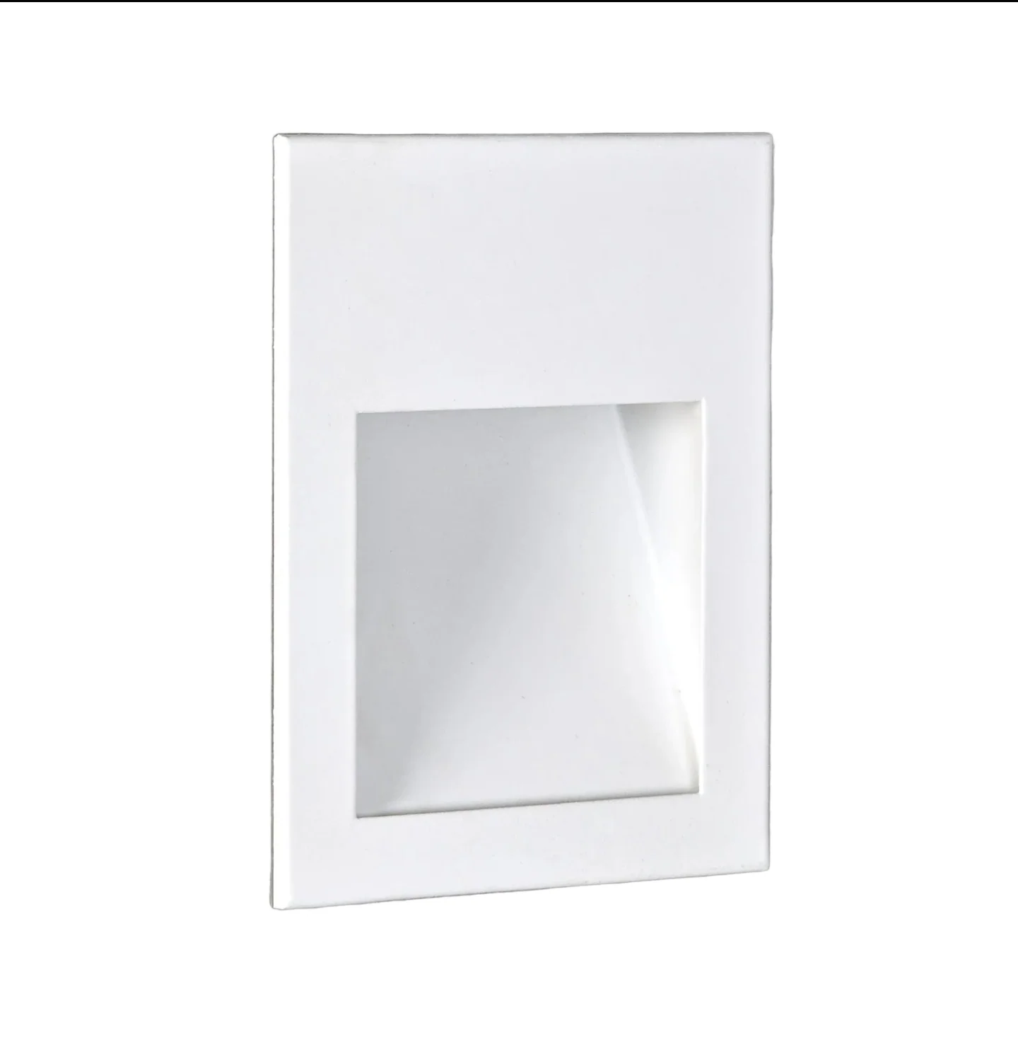 Borgo Recessed Wall Light Integrated LED IP65 Various Types - Matt White Finish - Image 17