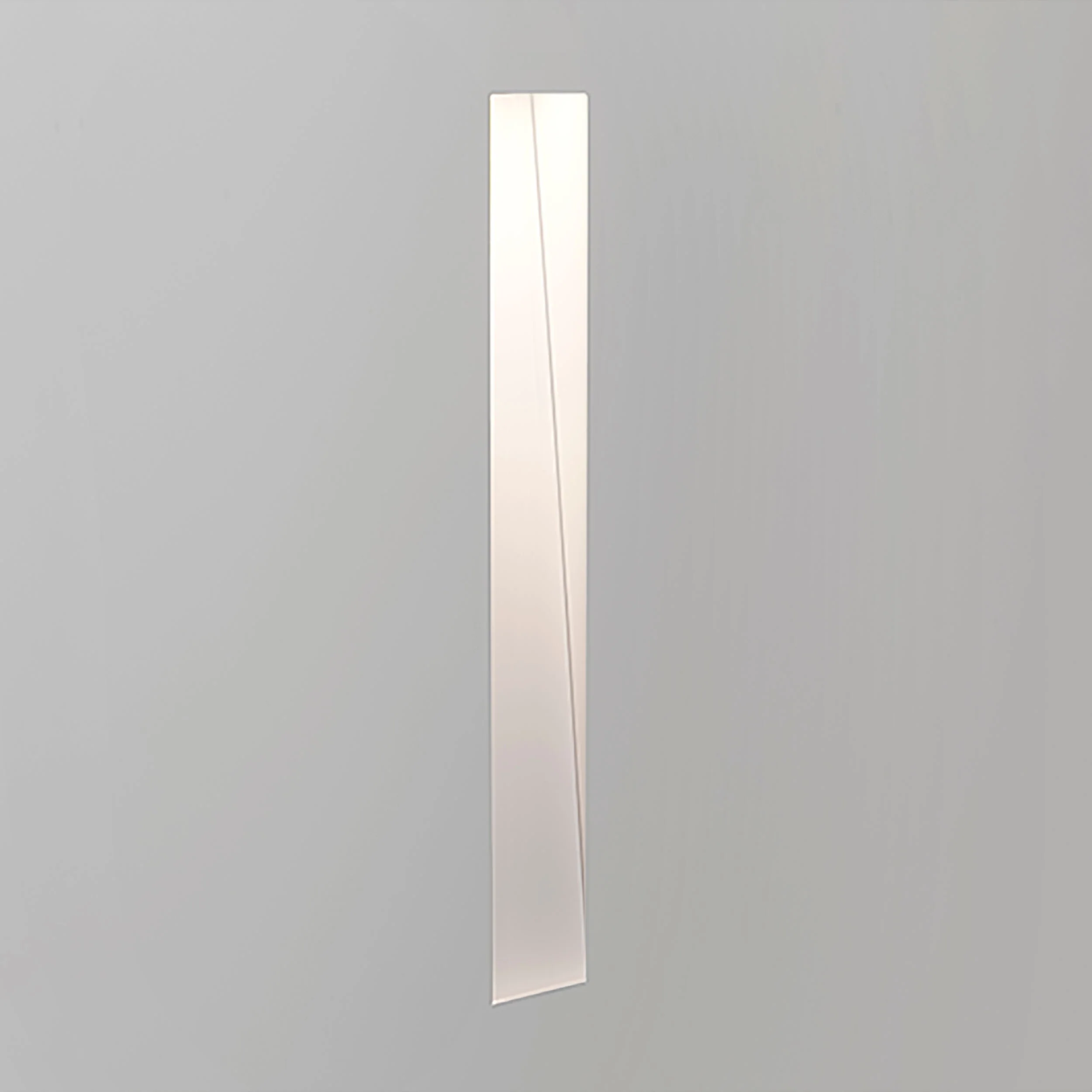 Borgo Trimless Bathroom Recessed Wall Light Integrated LED IP20 Various Types - Matt White Finish