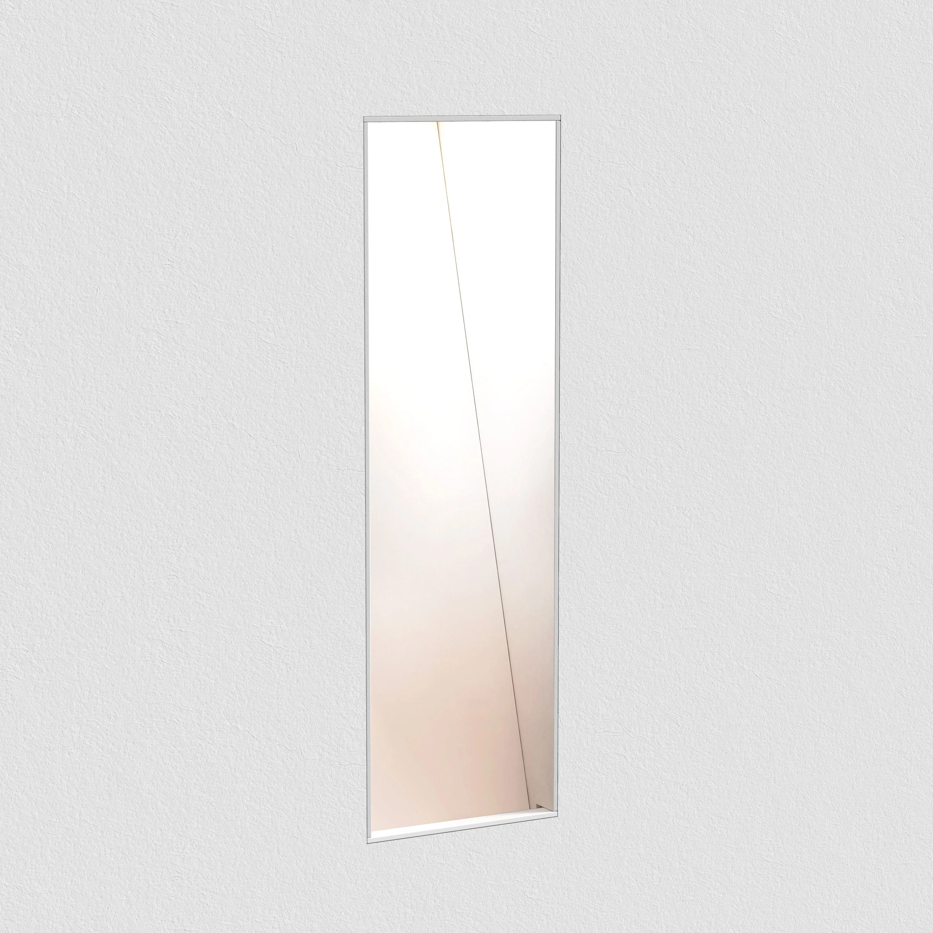 Borgo Trimless Bathroom Recessed Wall Light Integrated LED IP20 Various Types - Matt White Finish - Image 12