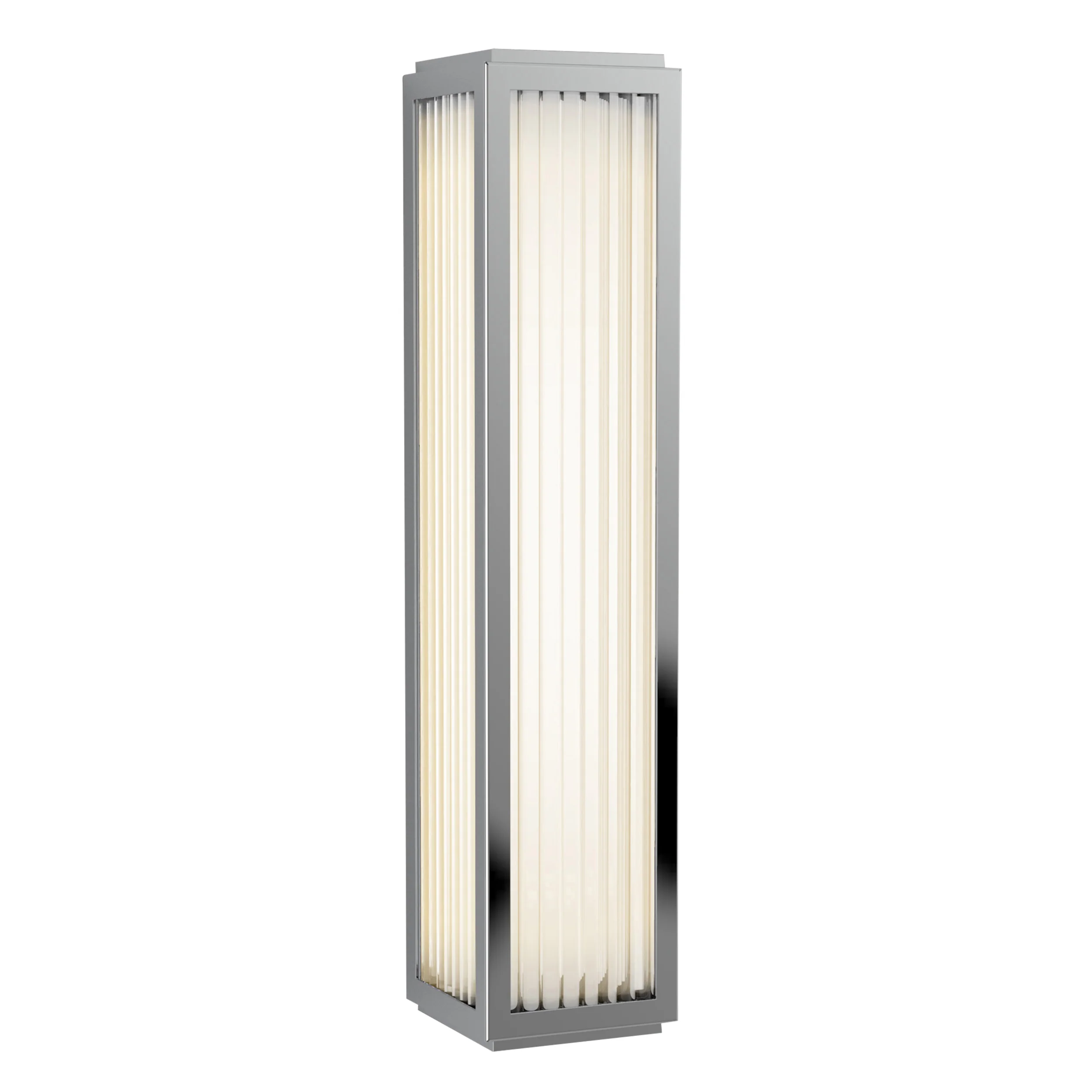 Boston 370/600 Bathroom Wall Light- Bronze/Polished Chrome Finishes