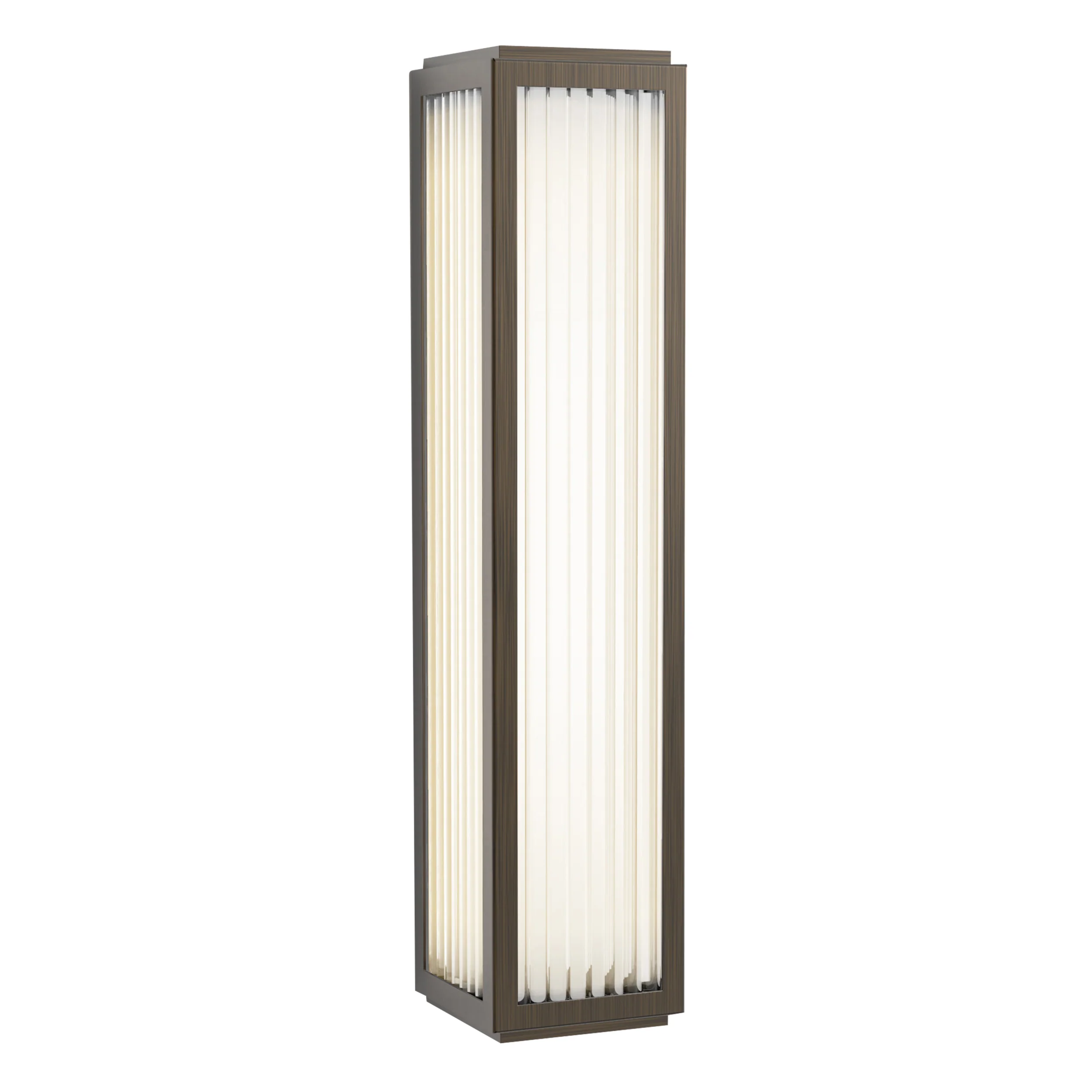 Boston 370/600 Bathroom Wall Light- Bronze/Polished Chrome Finishes - Image 8