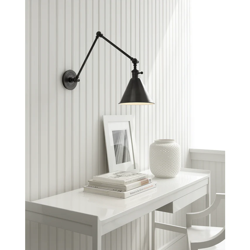 Boston Double Arm Task Light - Various Colours - Image 2