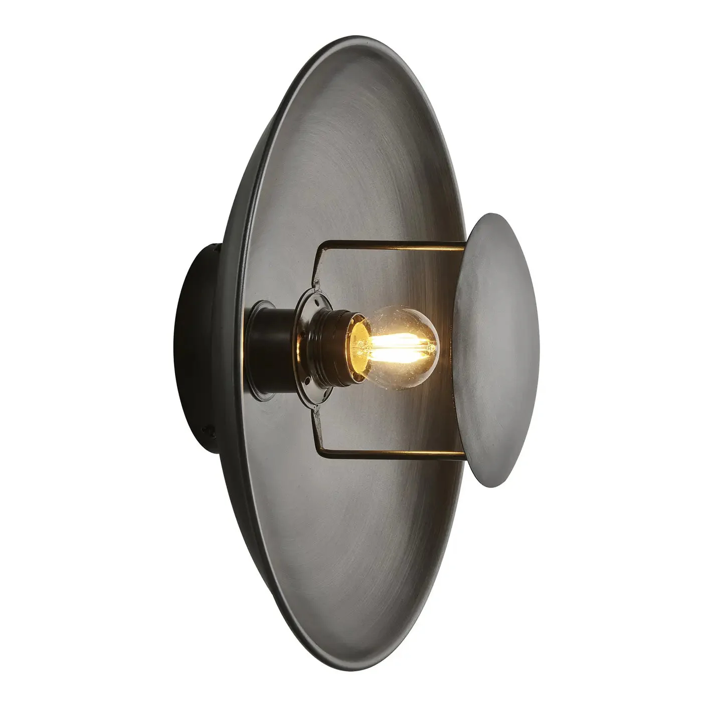 Boston Round Metal Diffuser Wall Light- Various Finishes - Image 18