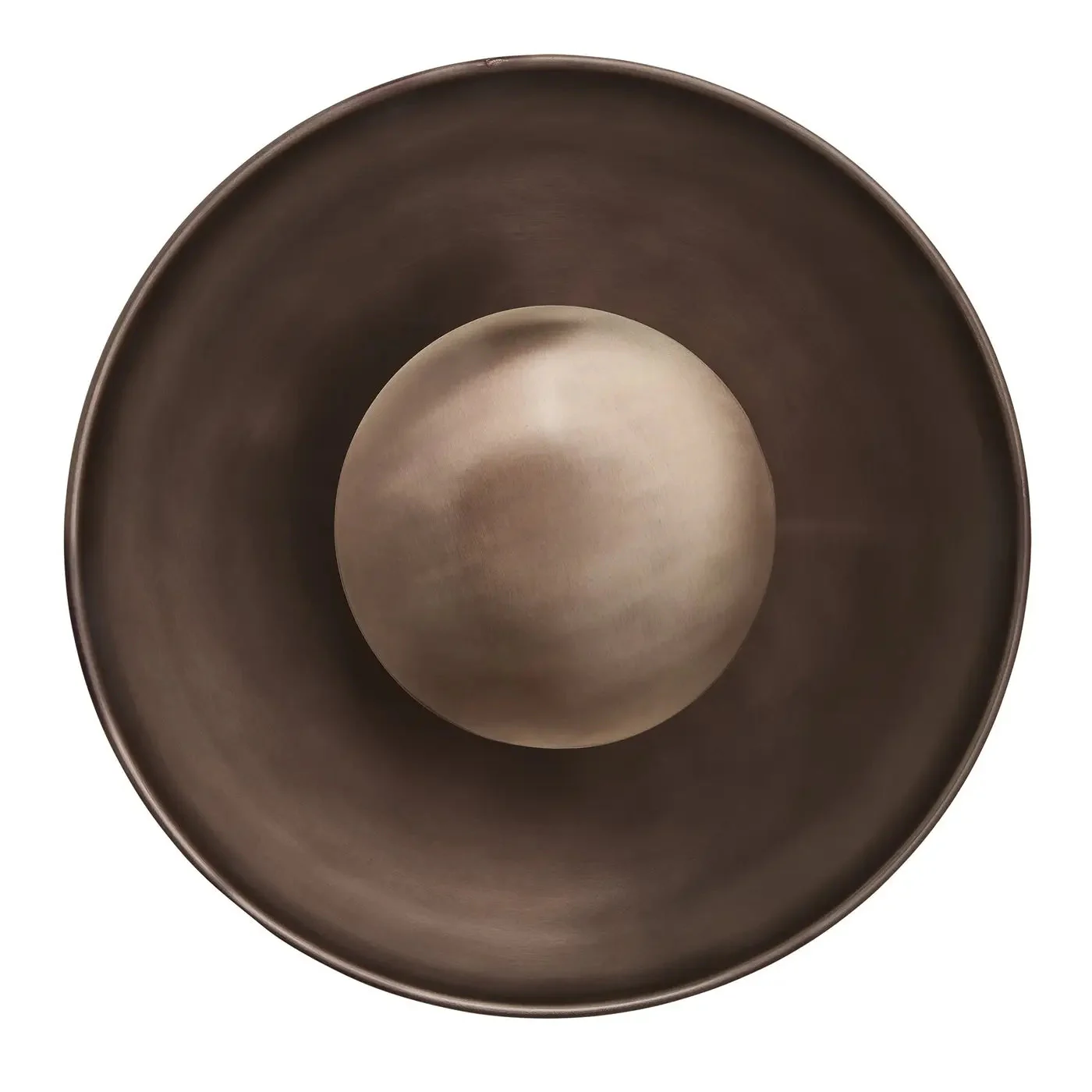 Boston Round Metal Diffuser Wall Light- Various Finishes - Image 5
