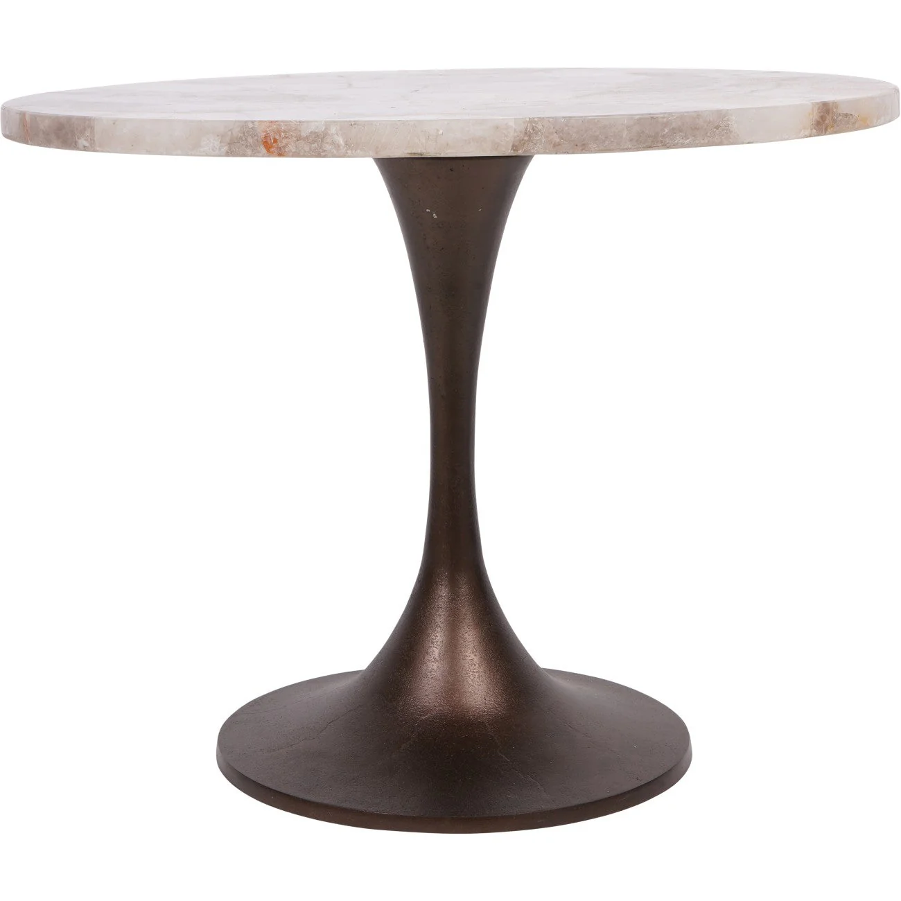 Bosworth Smokey Quartz Side Table- 42cm/ 60cm/ - Image 4