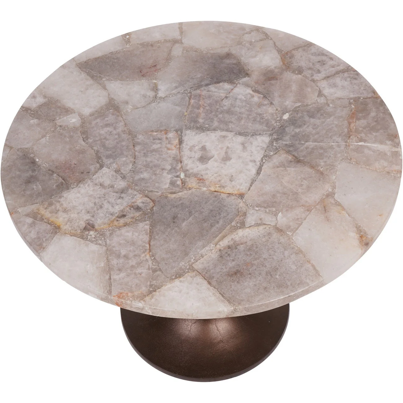 Bosworth Smokey Quartz Side Table- 42cm/ 60cm/ - Image 5