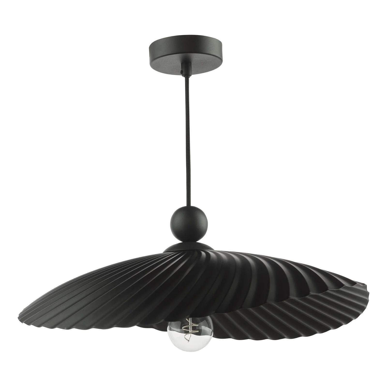 Bouvier Easy Fit Pendant- Matt Black Finish - Image 2
