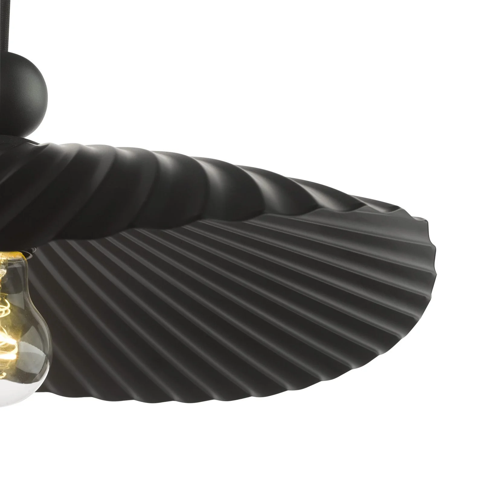 Bouvier Easy Fit Pendant- Matt Black Finish - Image 3