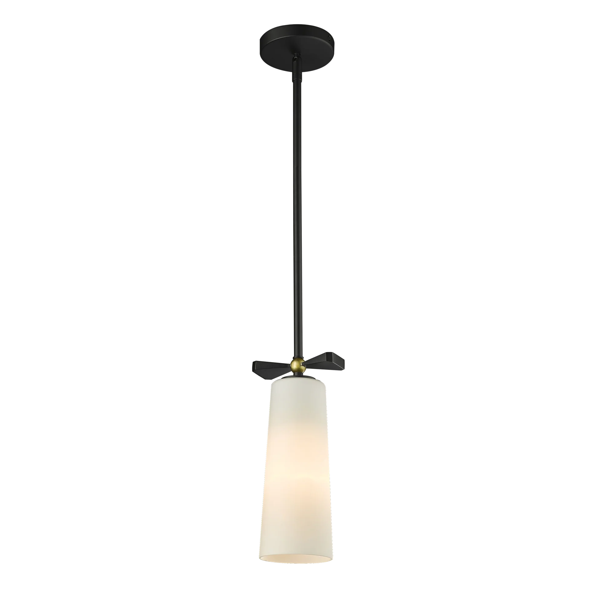 Bow Pendant Lamp  - Brass / Black - Image 10