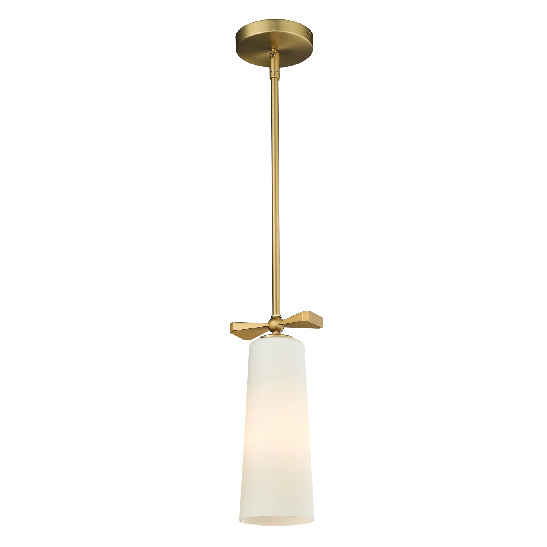 Bow Pendant Lamp  - Brass / Black - Image 3