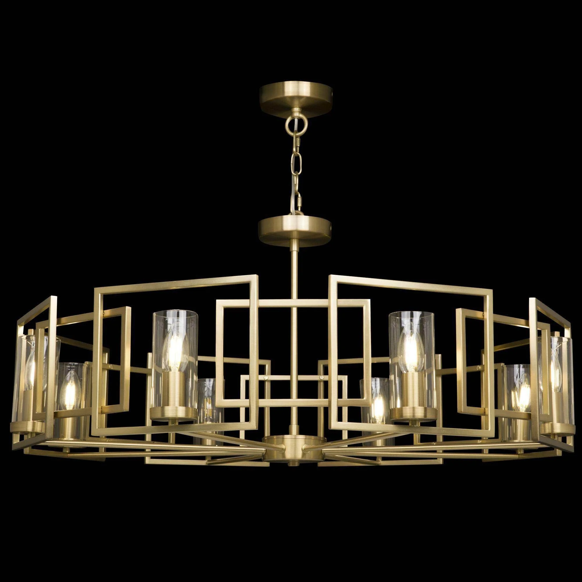 Bowi 6/8Lt Centre Ceiling Light - Gold Finish - Image 8