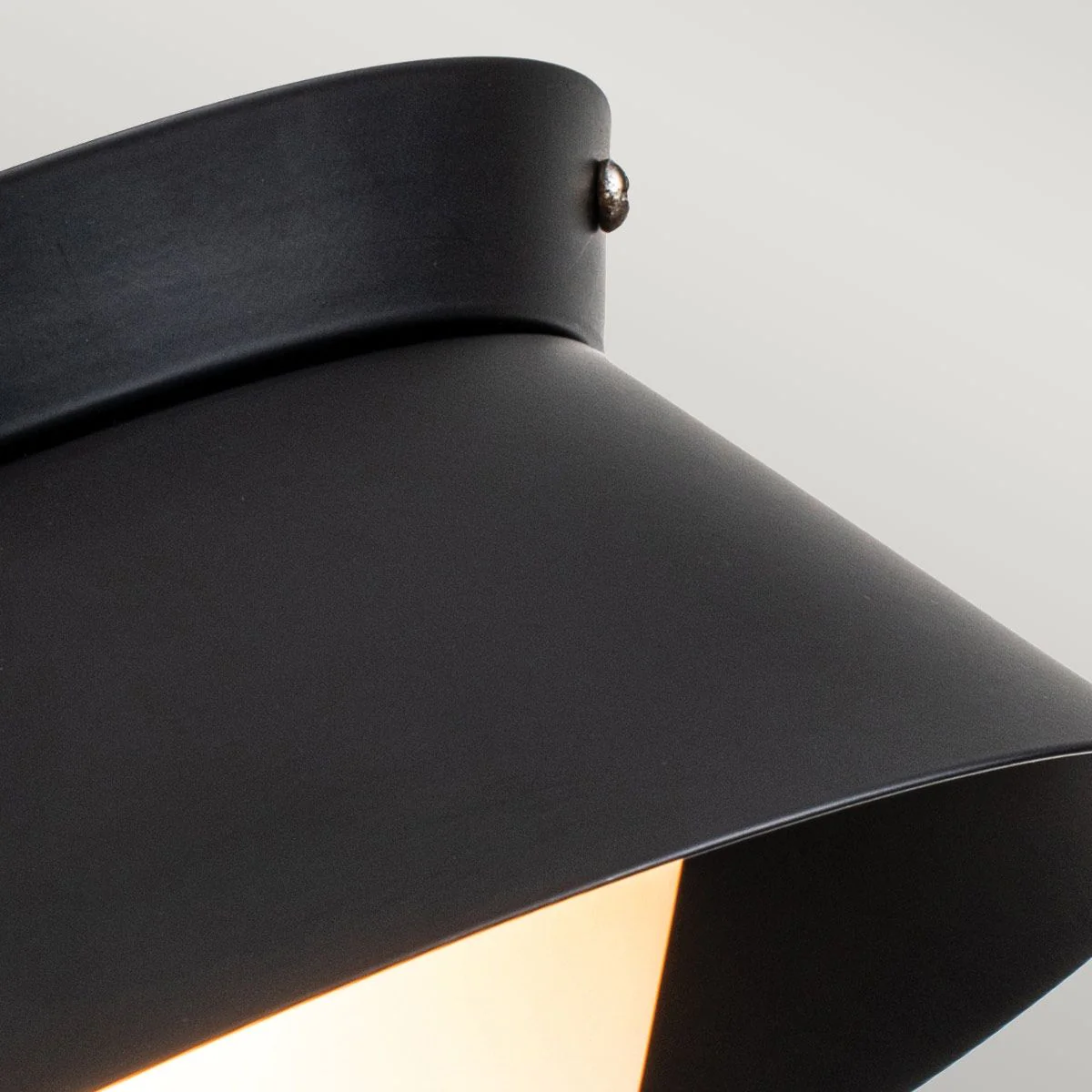 Bowtie 2Lt Flush IP44 - Matte Black - Image 5