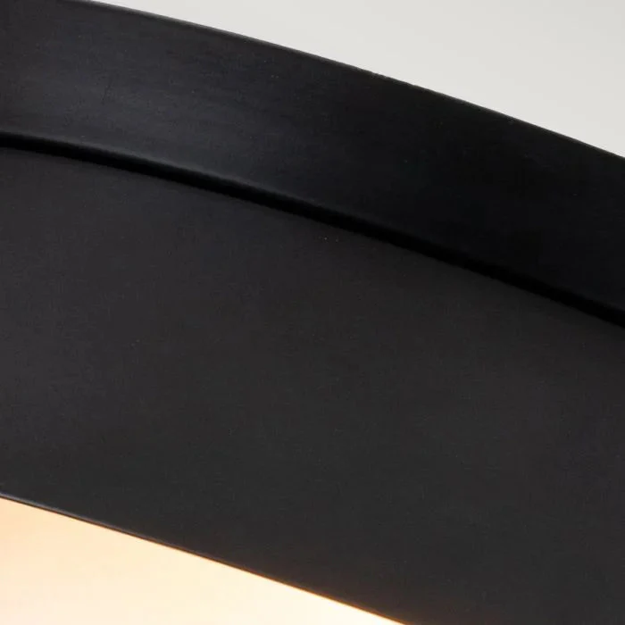 Bowtie 2Lt Flush IP44 - Matte Black - Image 6