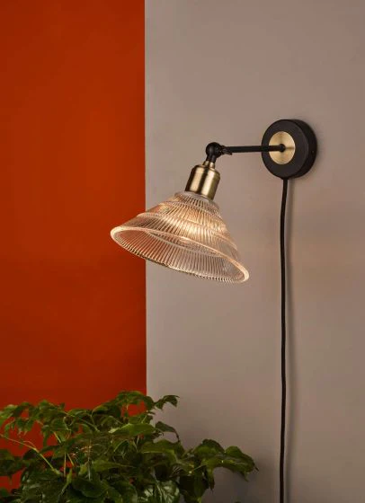 Boyd 1Lt Plug-In Swing Arm Light - Antique Brass - Image 2